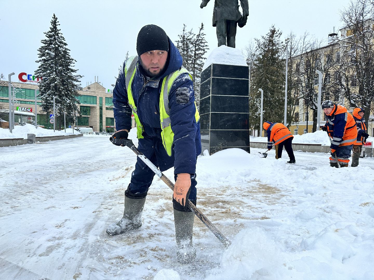 жкх подмосковья, уборка снега, наро-фоминск,