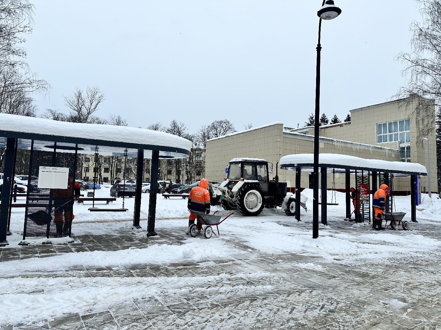 жкх подмосковья, уборка снега, наро-фоминск,
