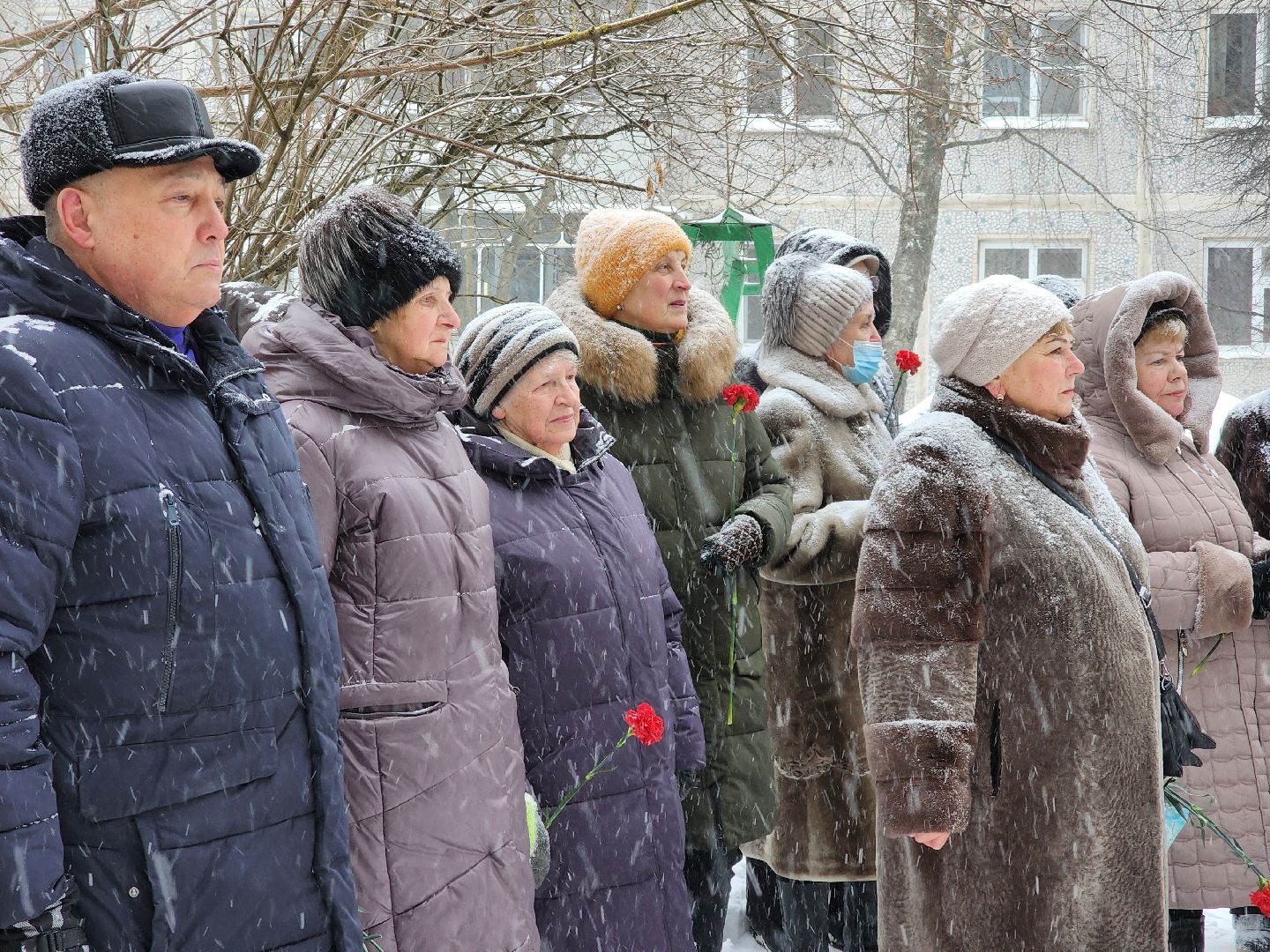 День памяти воинов-интернационалистов, вывод советских войск из Афганистана, возложение цветов, Старая Купавна, Богородский городской округ,