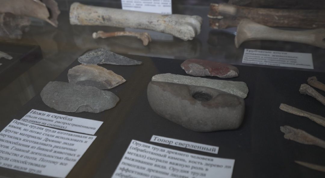 Домодедово, поисковики, артефакт, орудие каменного века