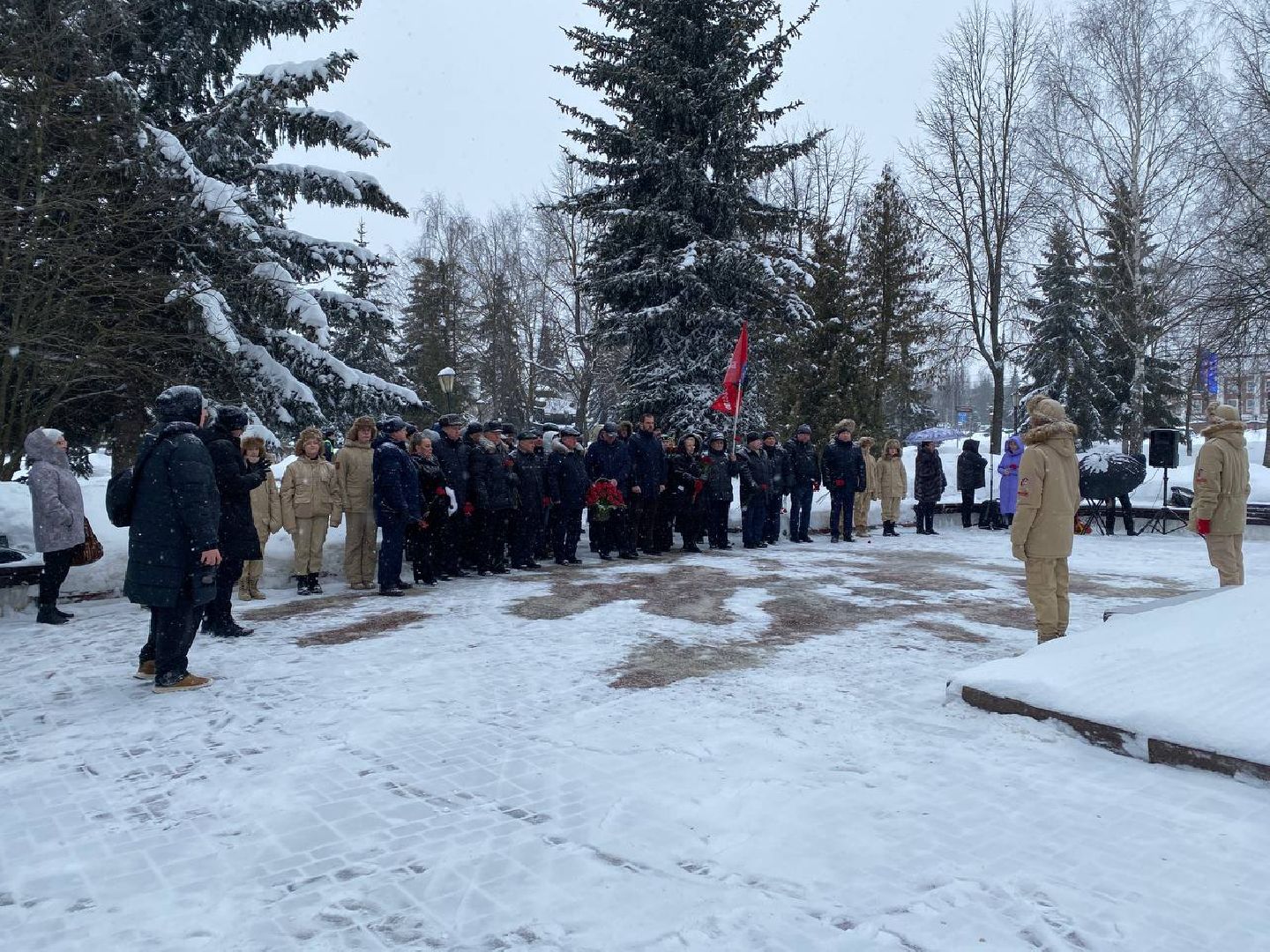 чехов, общество, возложение цветов, афганистан, праздник,