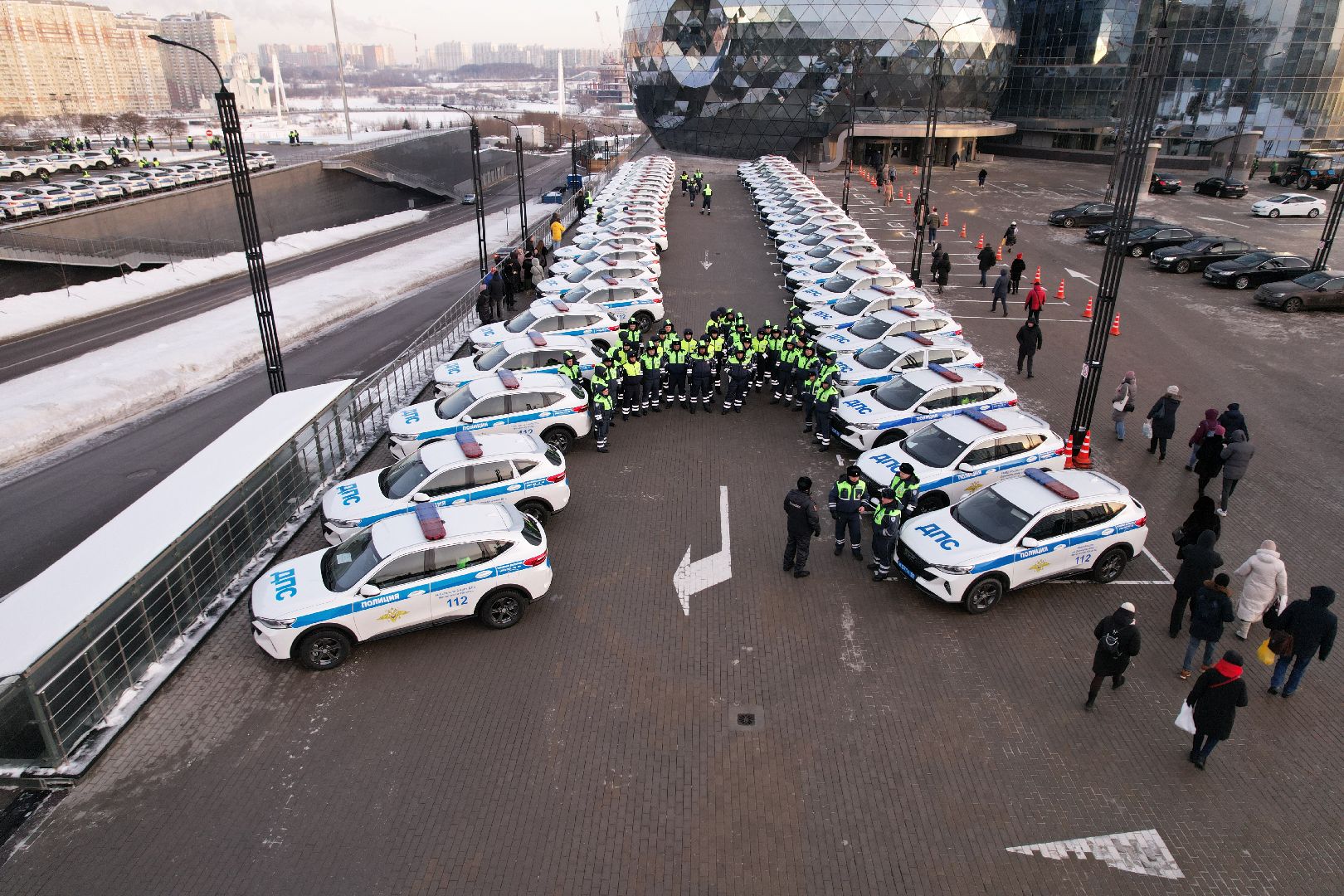 видео с коптера, дпс, автомобили,