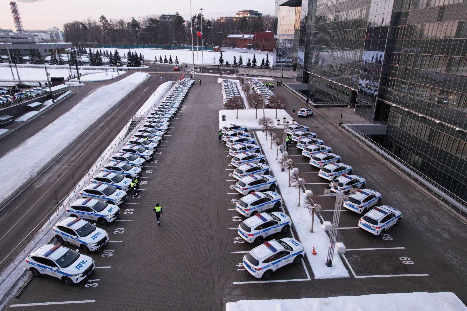 видео с коптера, дпс, автомобили,