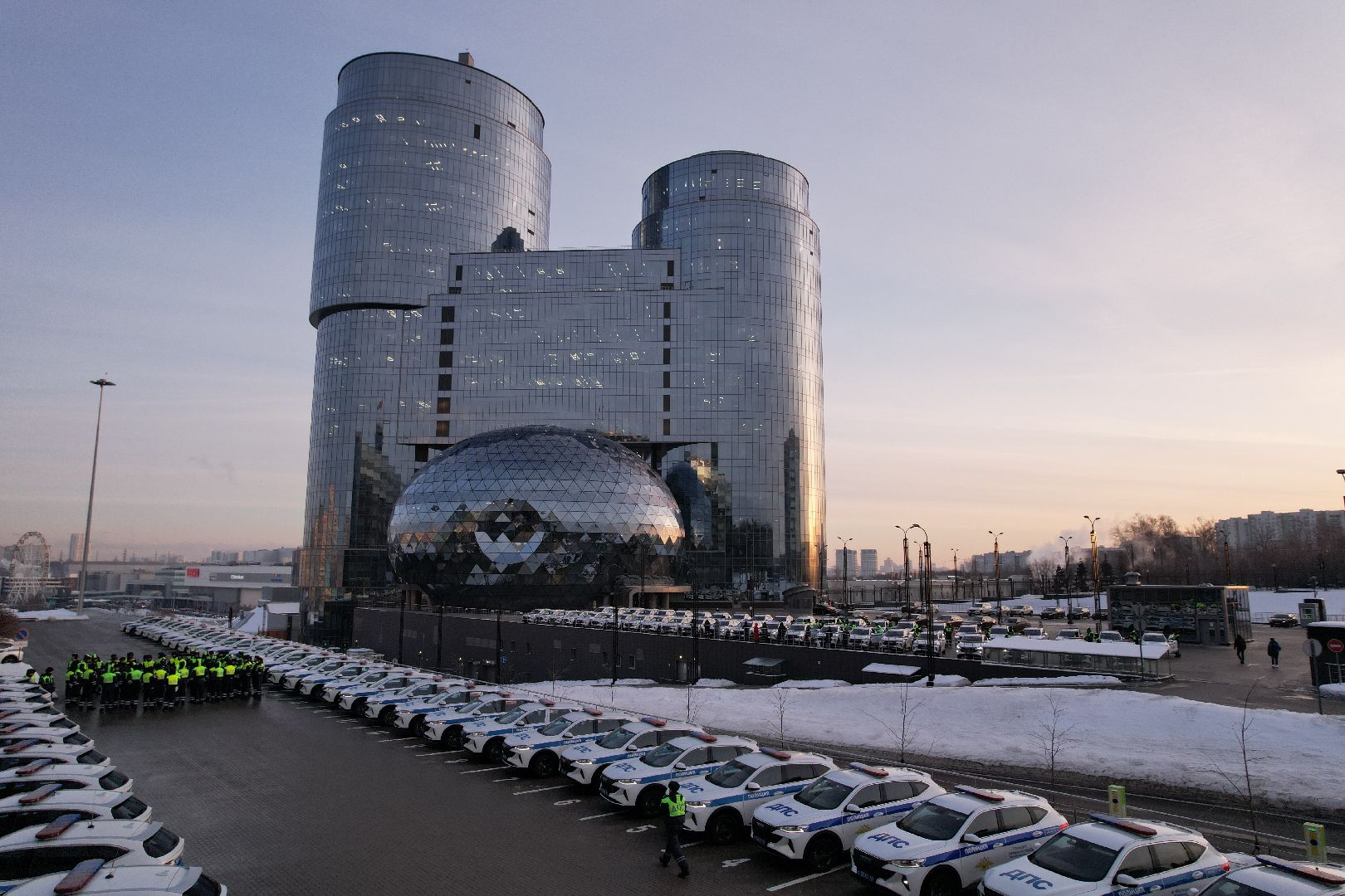 видео с коптера, дпс, автомобили,