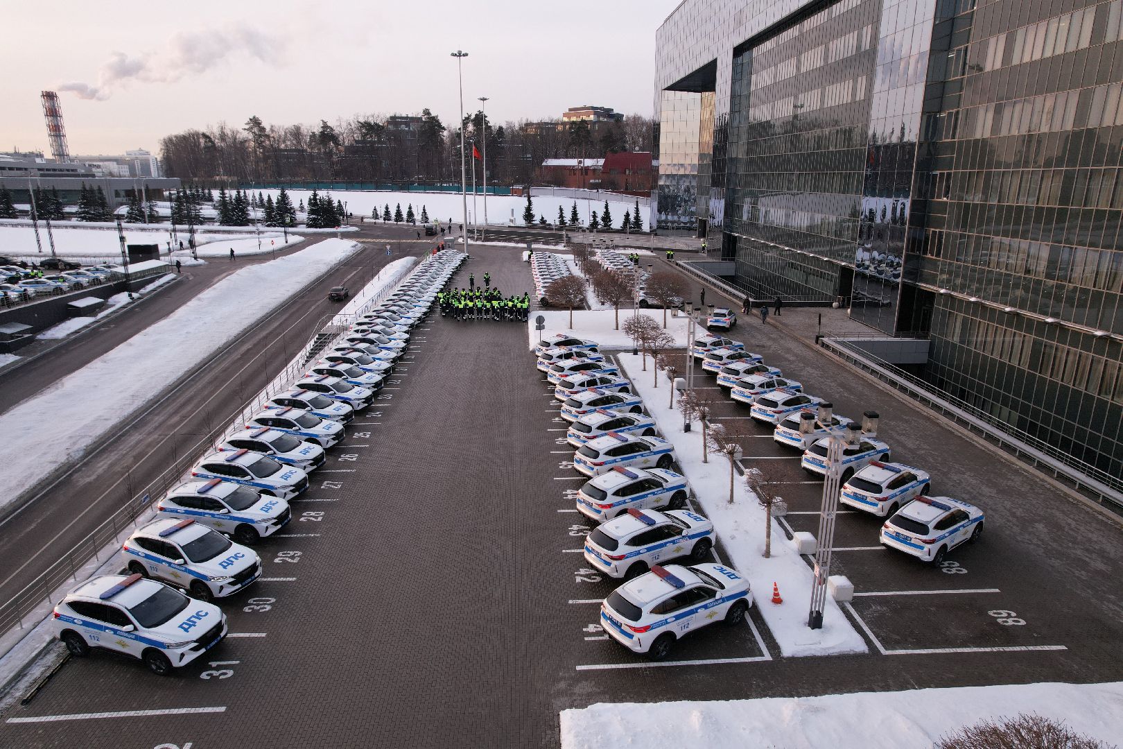 видео с коптера, дпс, автомобили,