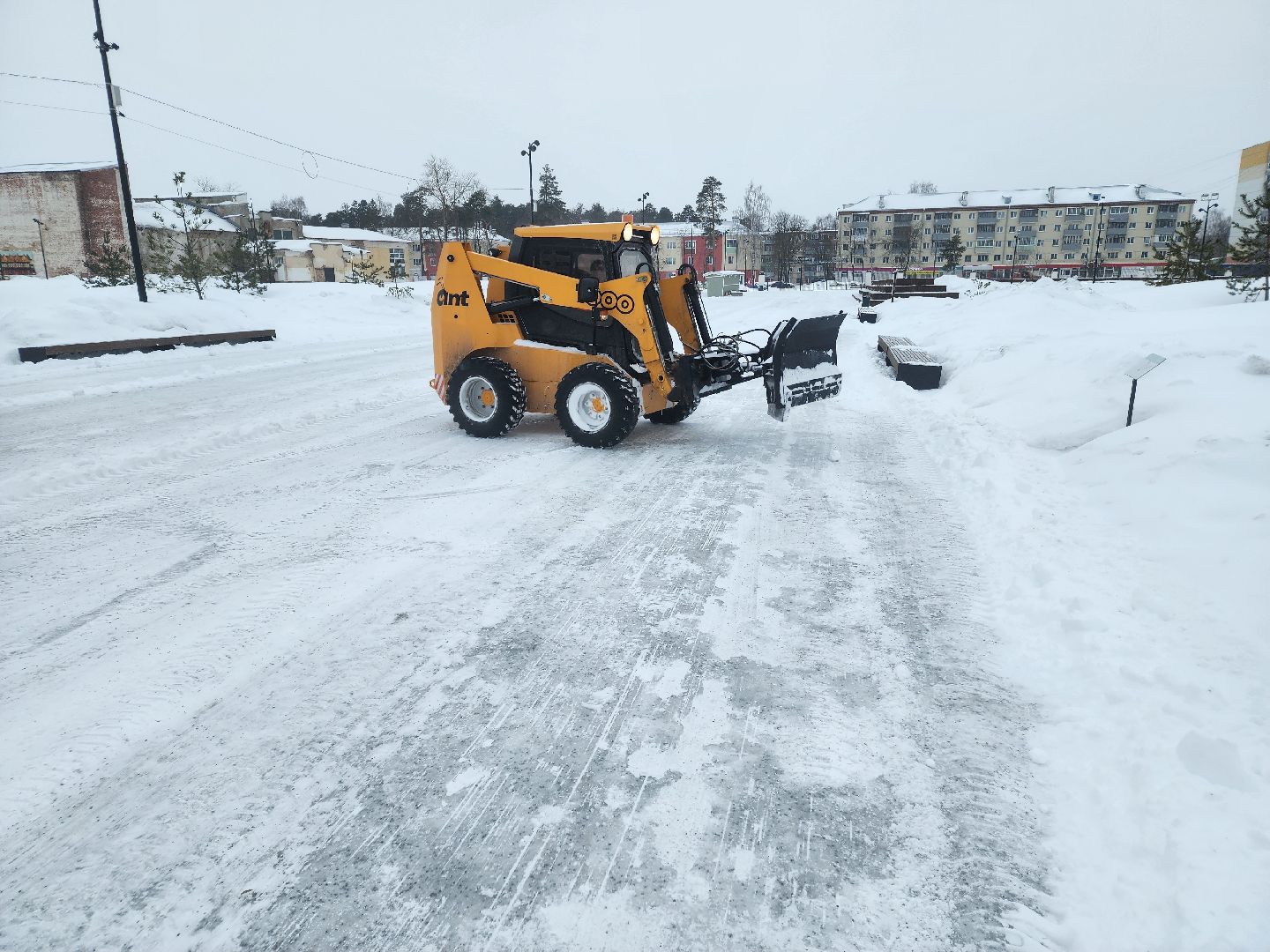 снегоуборка, снегоуборочная техника, очистка дорог,