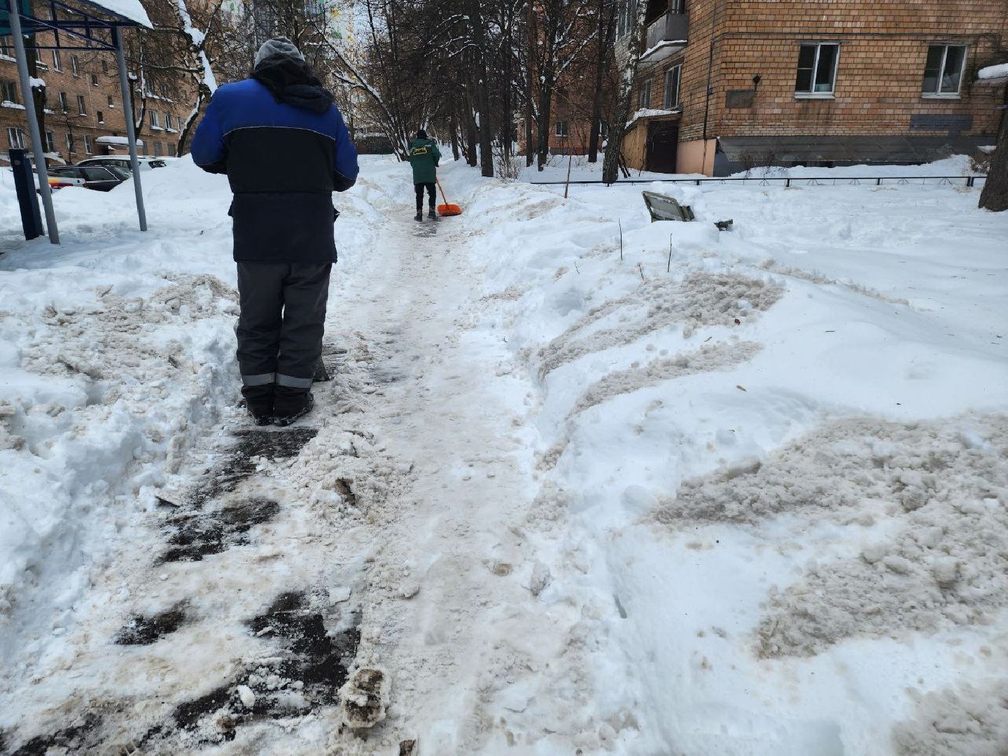 мытищи, жкх, снегопад, дворники, борьба со снегопадом,