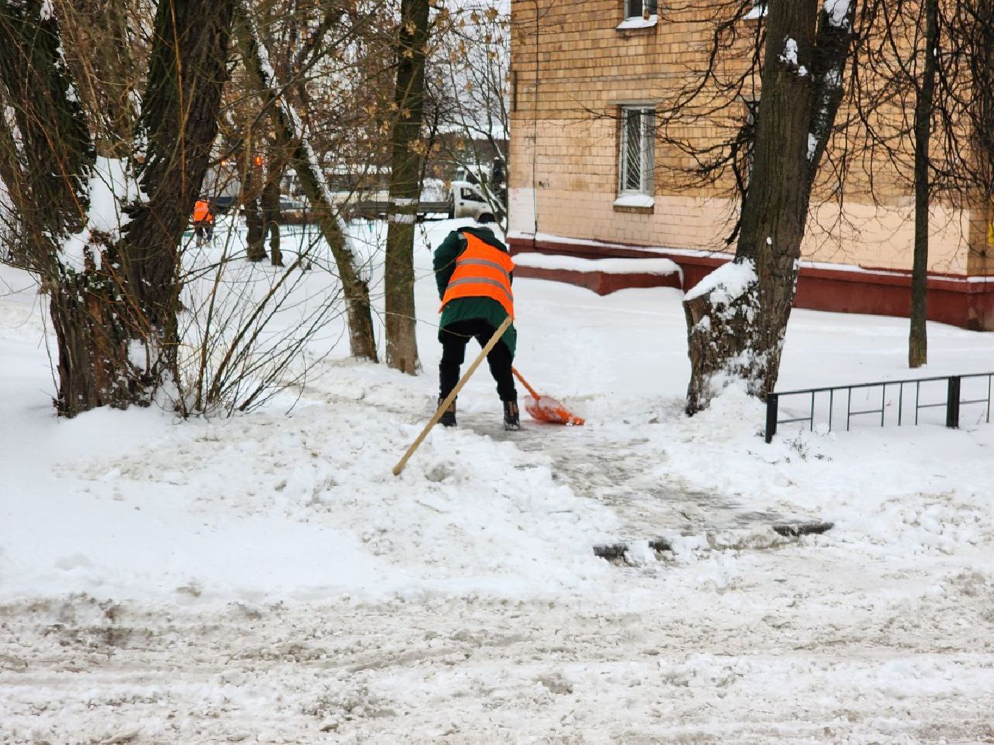 мытищи, жкх, снегопад, дворники, борьба со снегопадом,