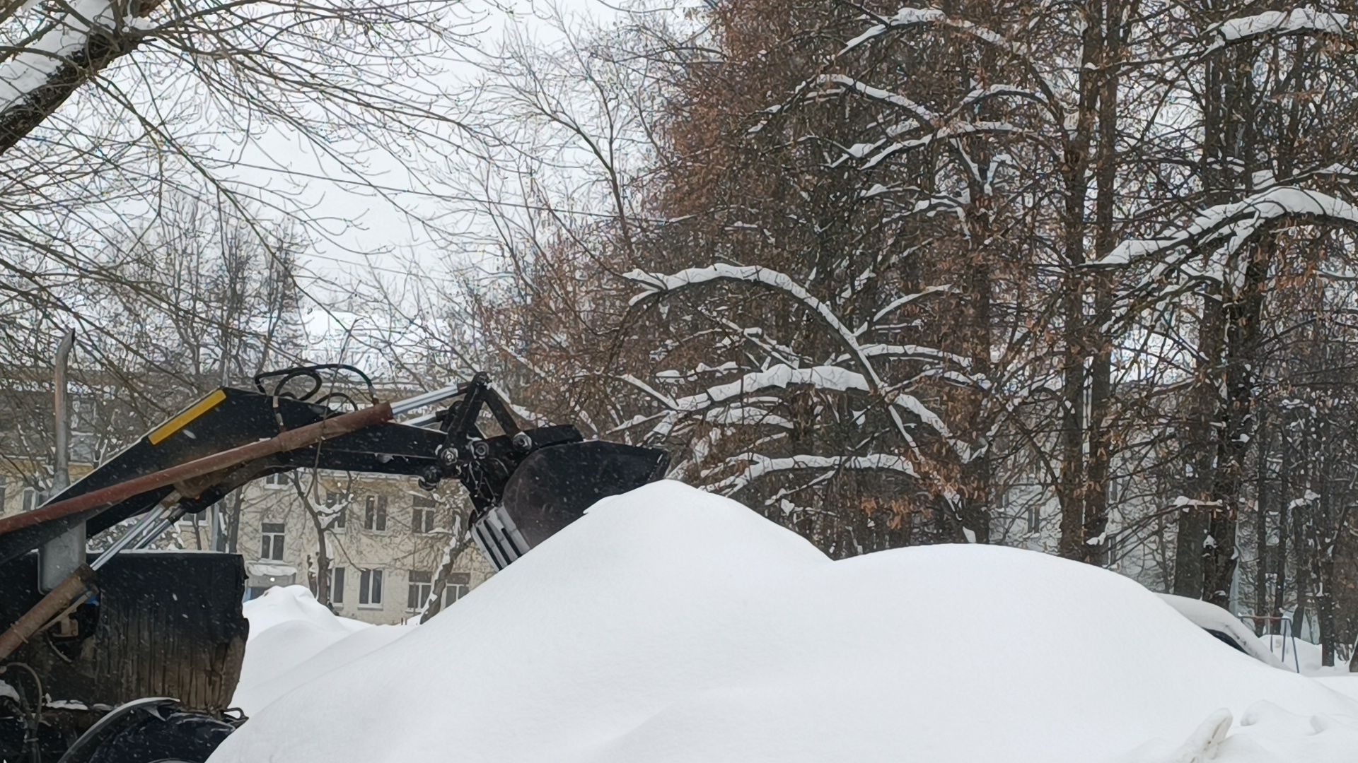 уборка дорог, уборка парка, вывоз снега,