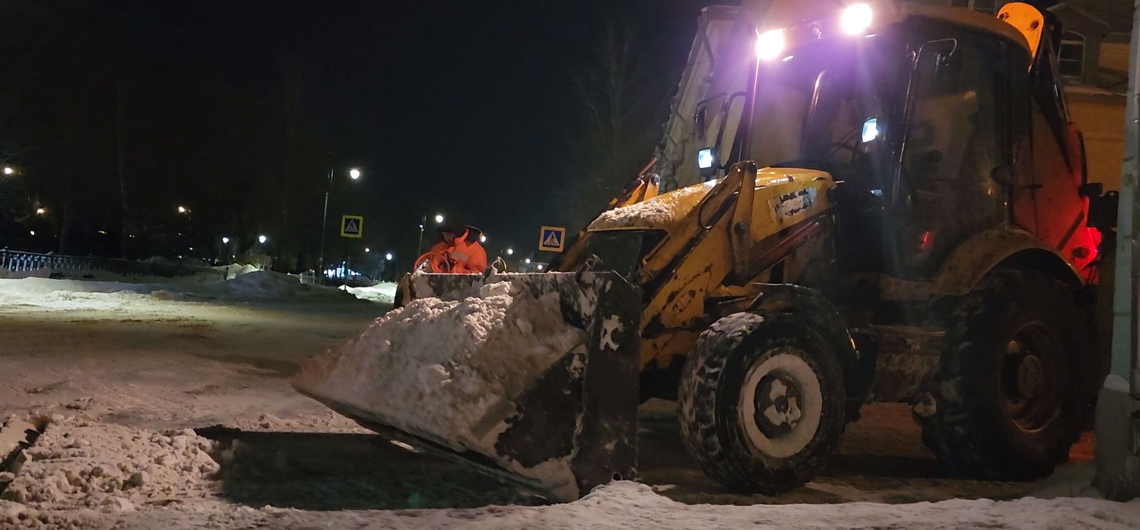 Коломна, жкх, уборка снега,