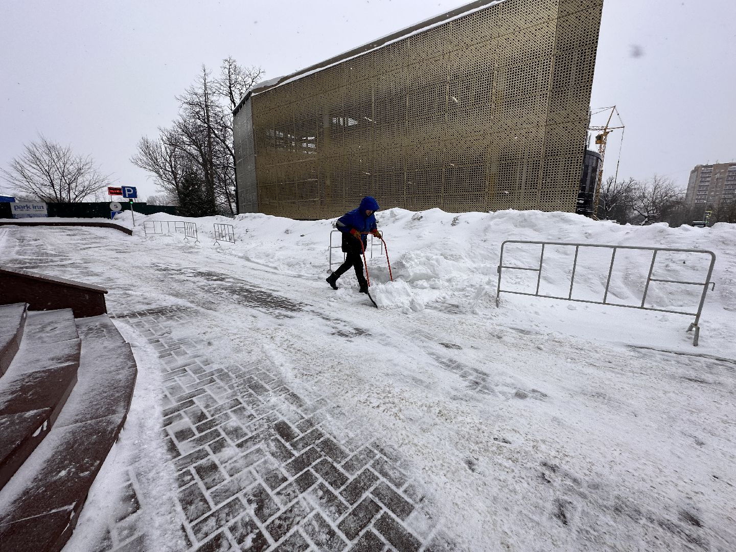 Одинцово, Благоустройство, Уборка снега,