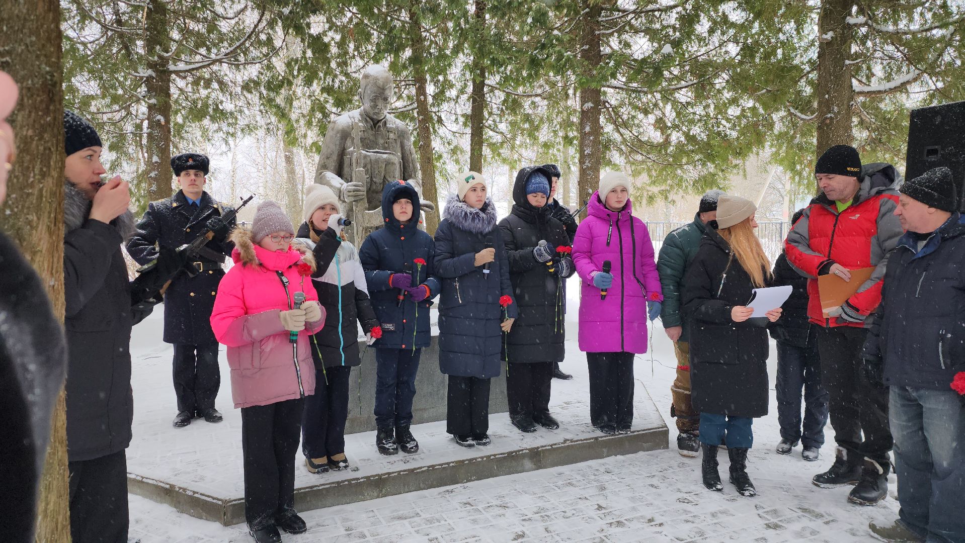 серпухов, поселок пролетарский, ветераны афганцы, афганистан, митинг,