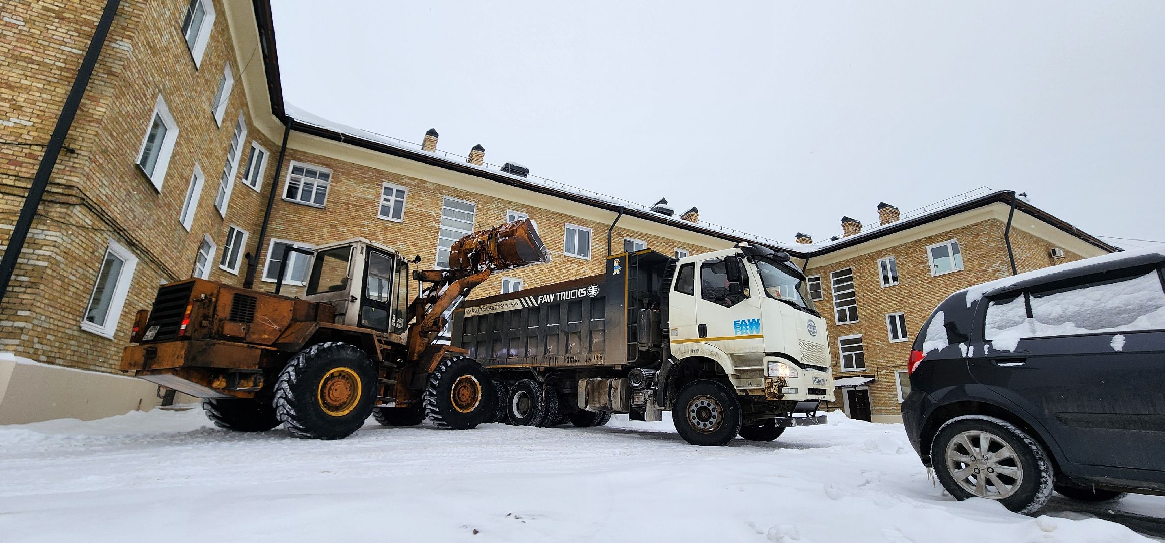 снегопад, благоустройство, ЖКХ, Рошаль, служба дорожного хозяйства, уборка снега,