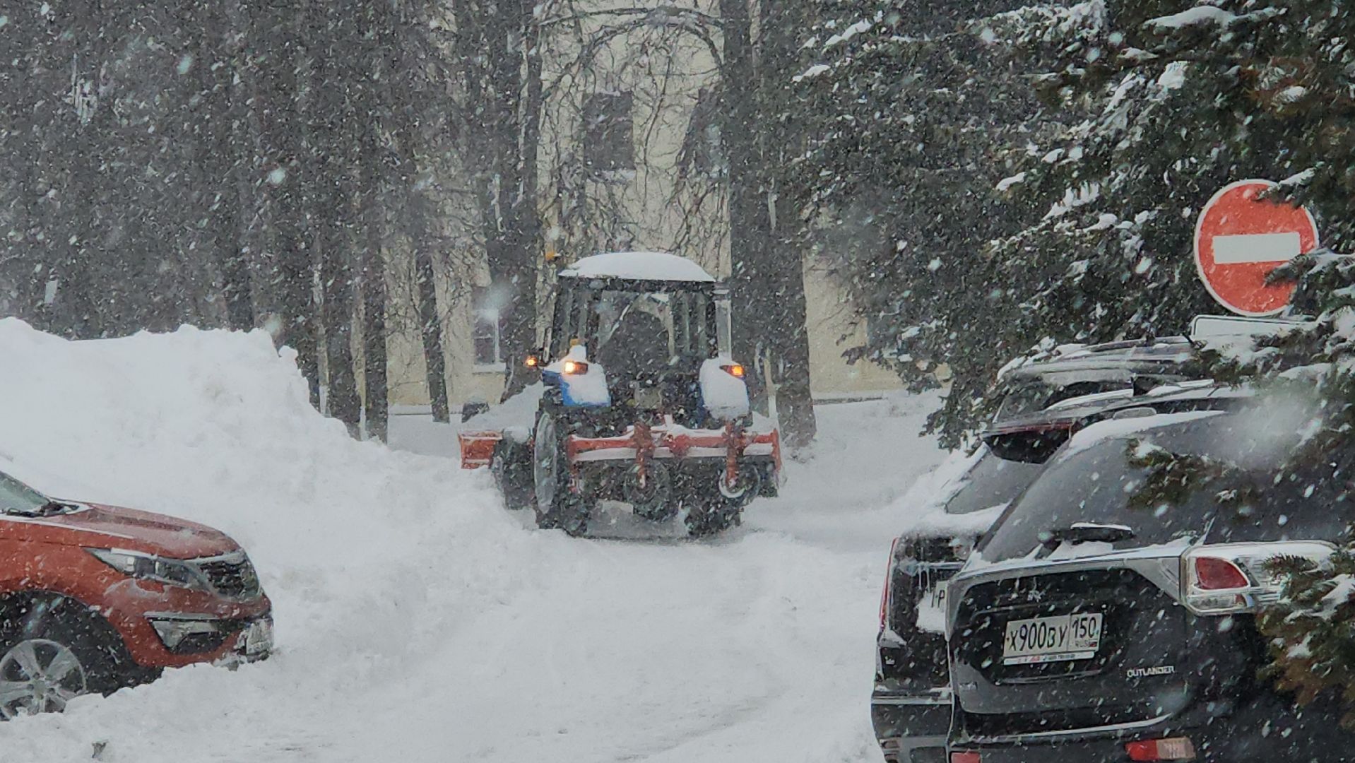 снегопад, уборка, трактора, никитин, спецтехника, осадки,