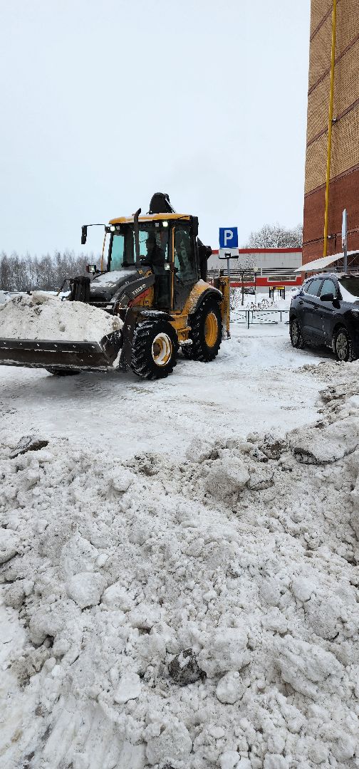 раменское, жкх, уборка снега на улице Молодежной в городе Раменское,