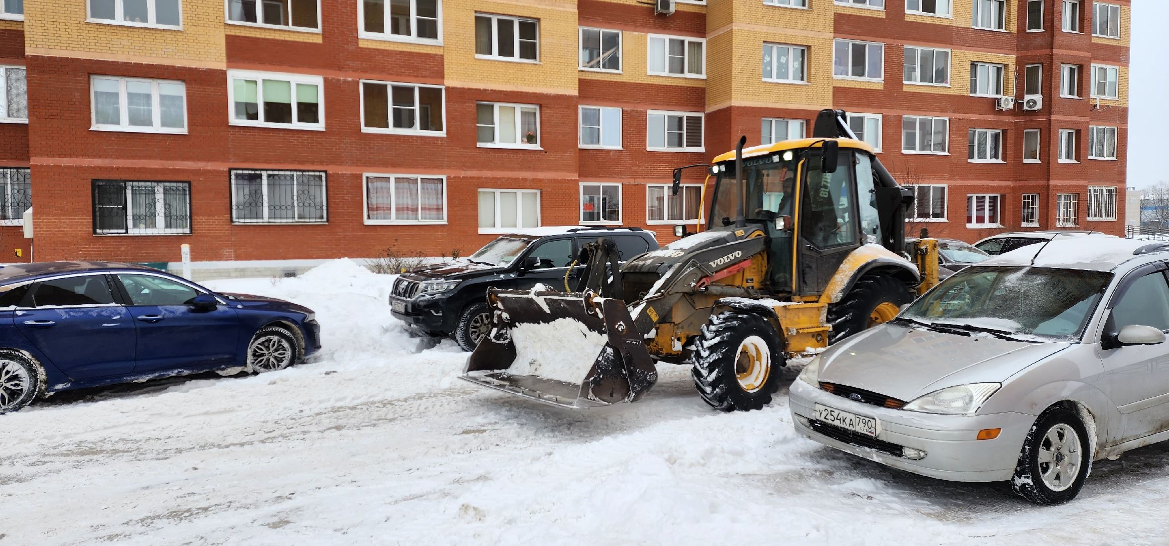 раменское, жкх, уборка снега на улице Молодежной в городе Раменское,