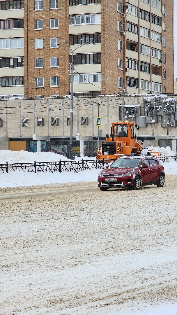 подольск, уборка снега,