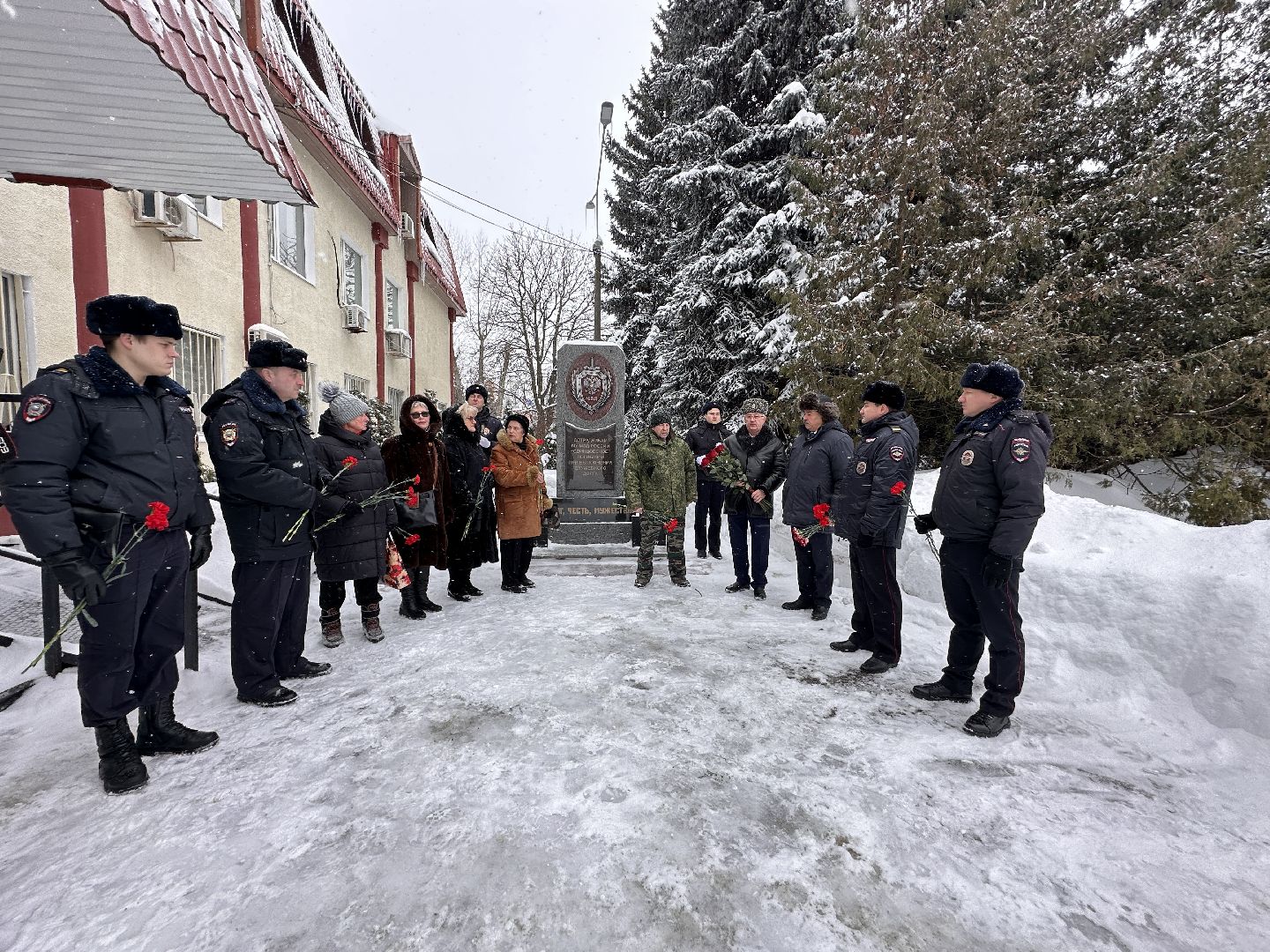 Одинцово, Митинг, Возложение цветов,