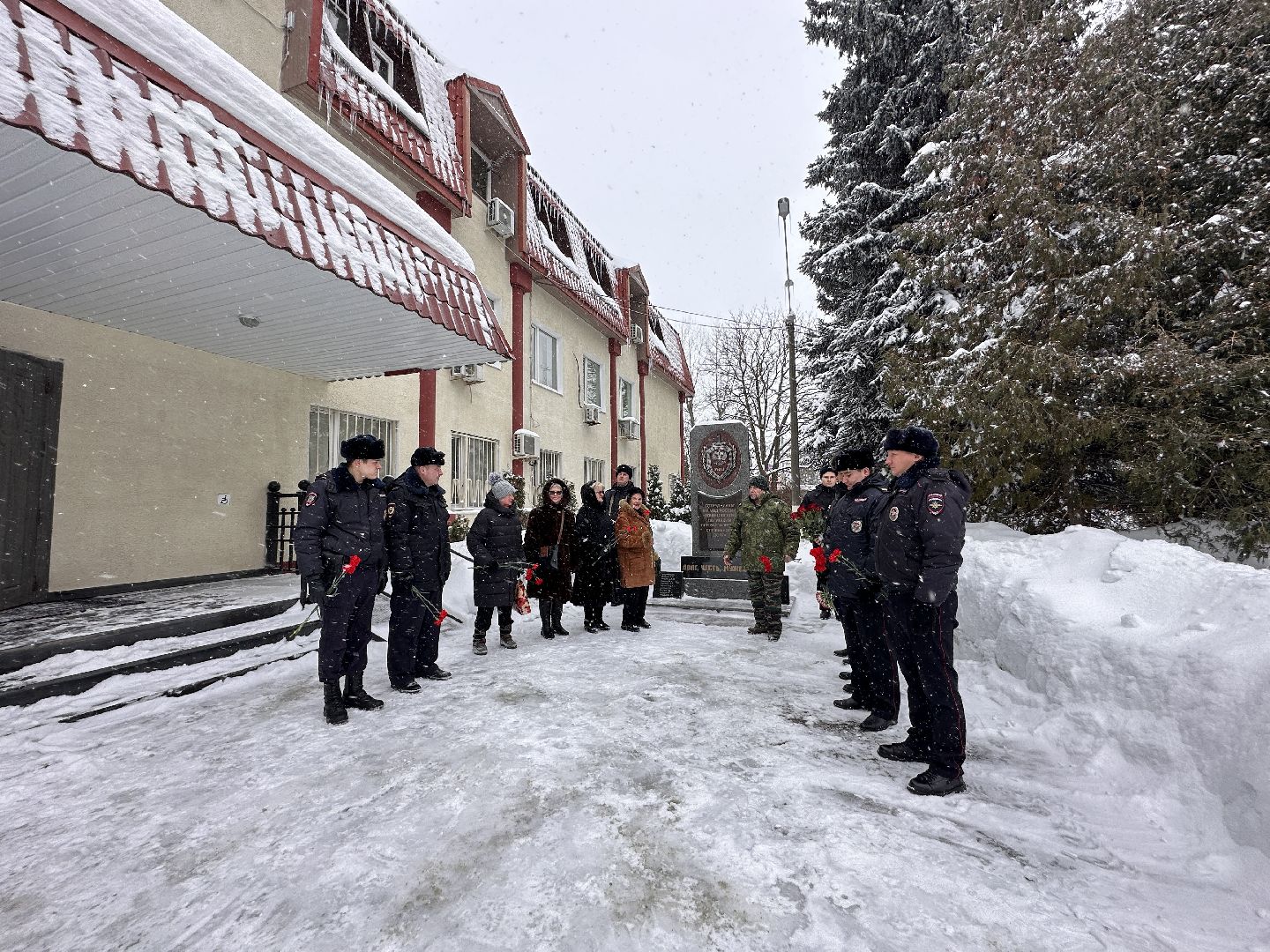 Одинцово, Митинг, Возложение цветов,