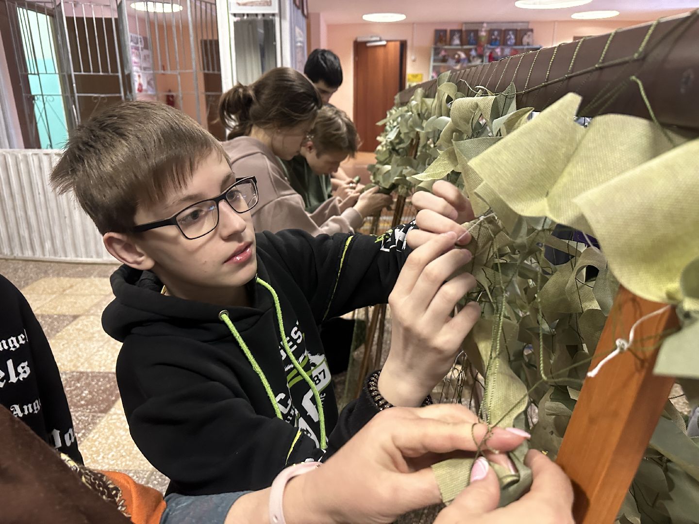 Клин, общество, помощь, люди, волонтеры,