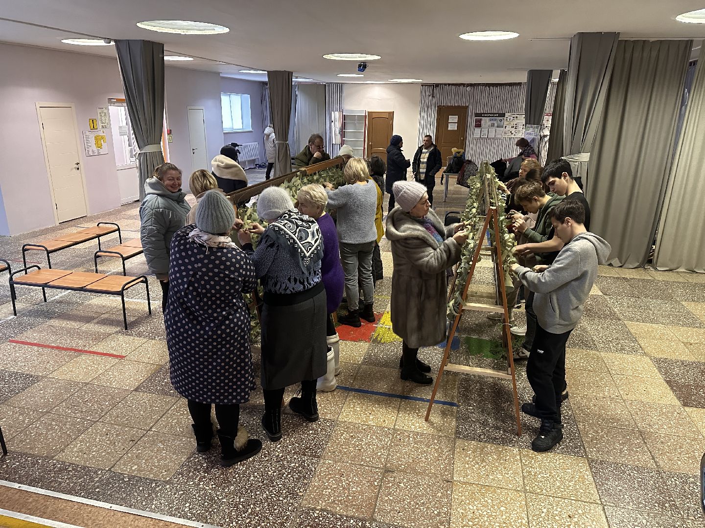 Клин, общество, помощь, люди, волонтеры,