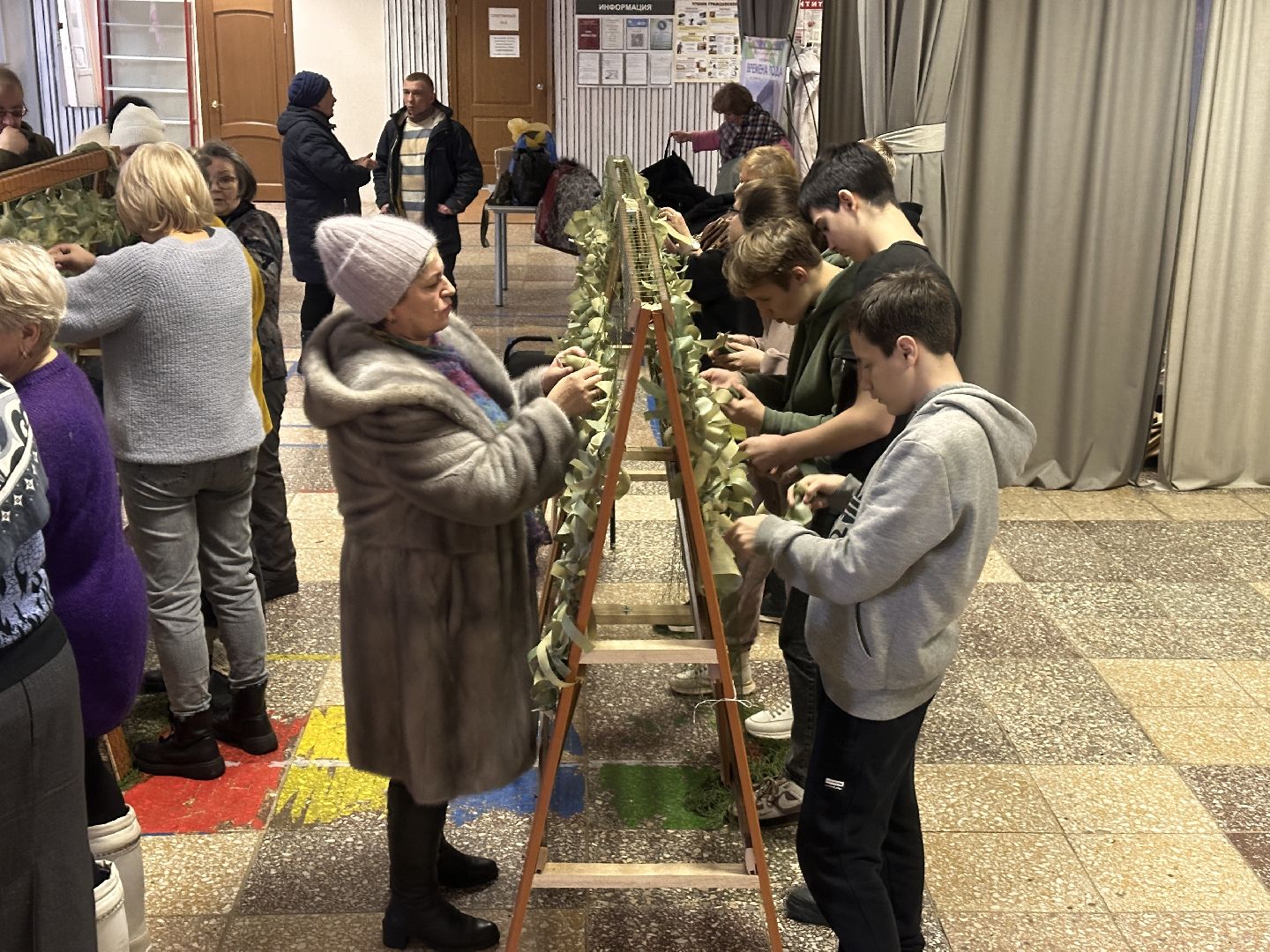 Клин, общество, помощь, люди, волонтеры,