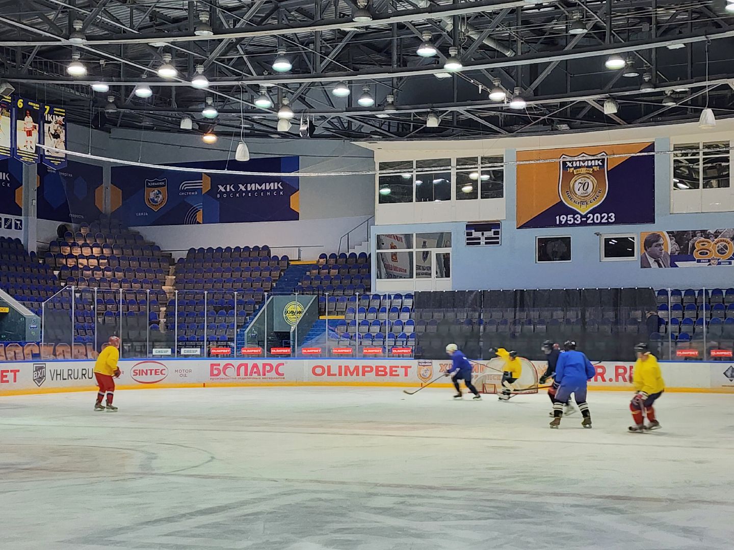 воскресенск, активное долголетие, хоккей, пенсионеры, спорт,