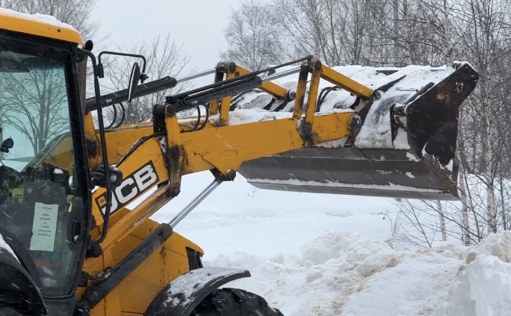 Клин, общество, снег, ЖКХ, очистка снега,