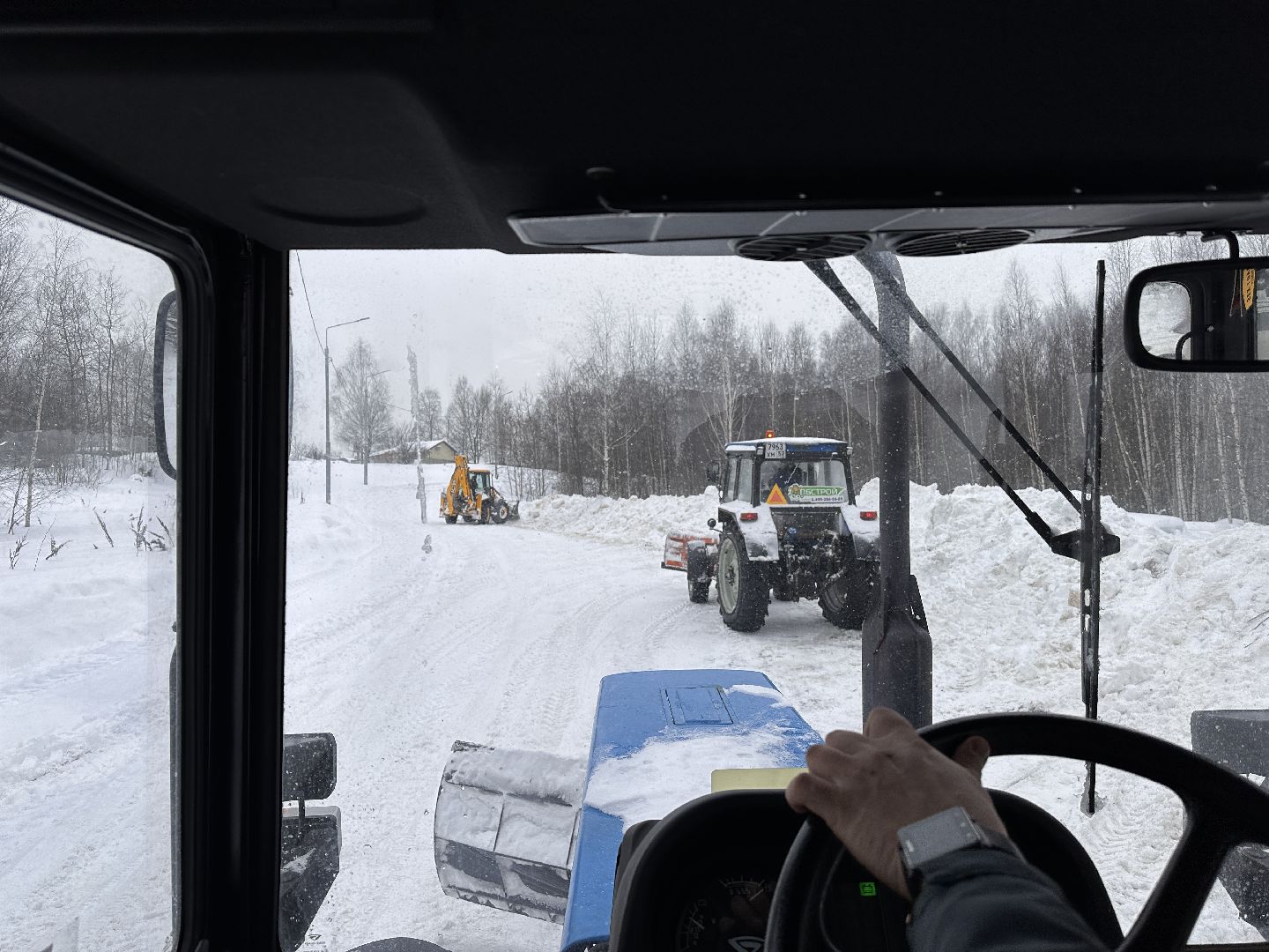 Клин, общество, снег, ЖКХ, очистка снега,