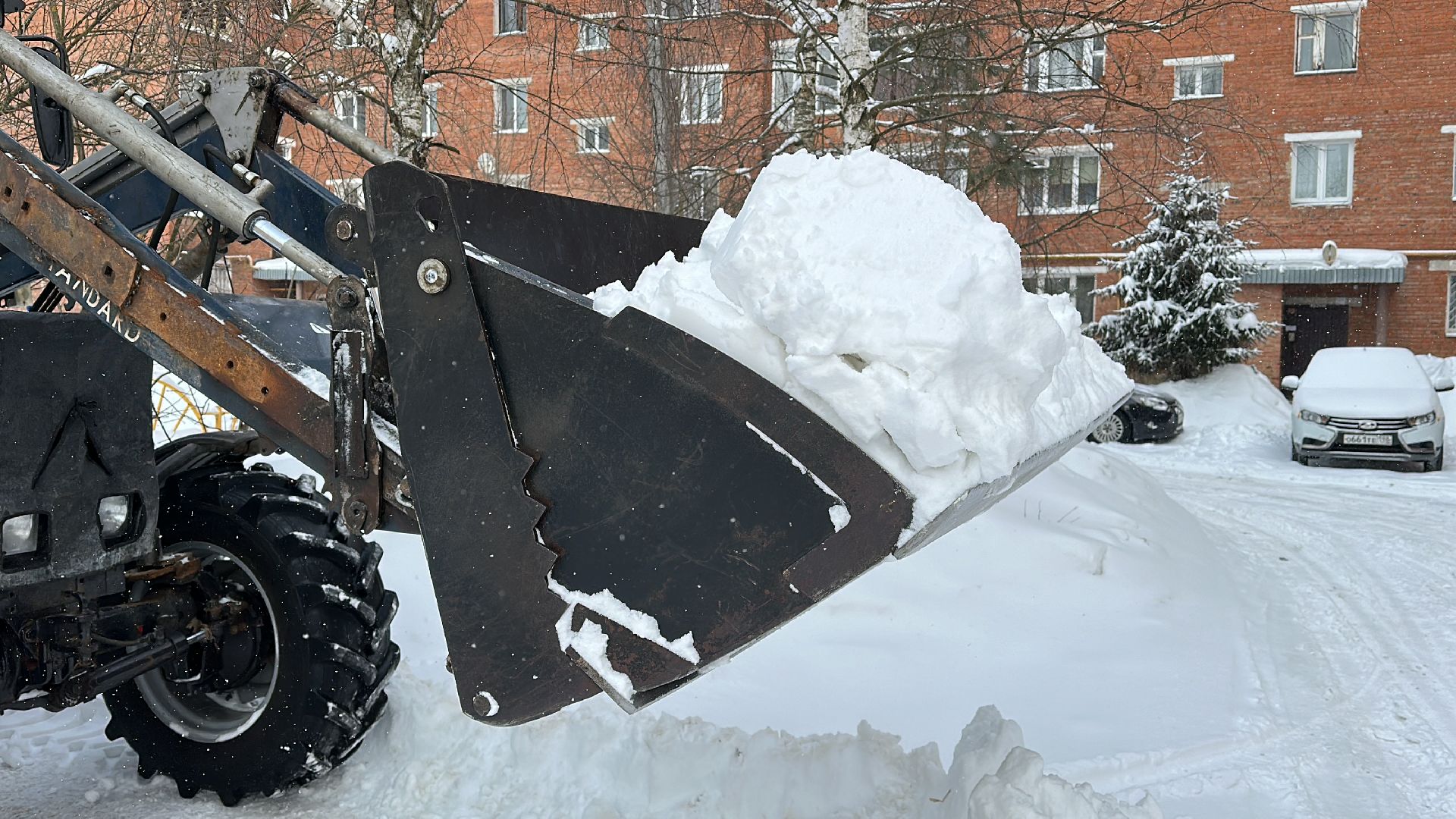Клин, общество, ЖКХ, снег, уборка снега,
