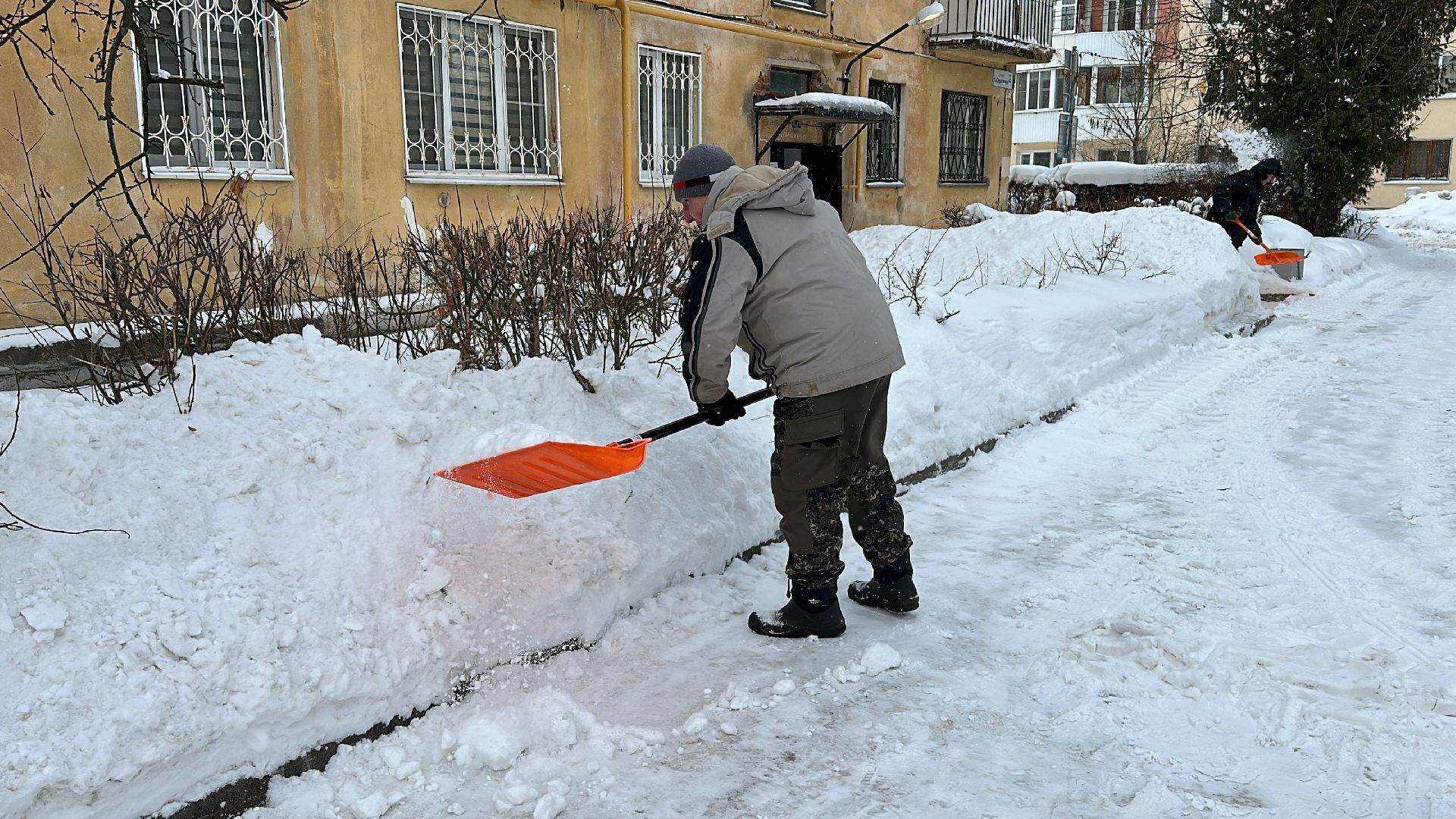 Клин, общество, ЖКХ, снег, уборка снега,