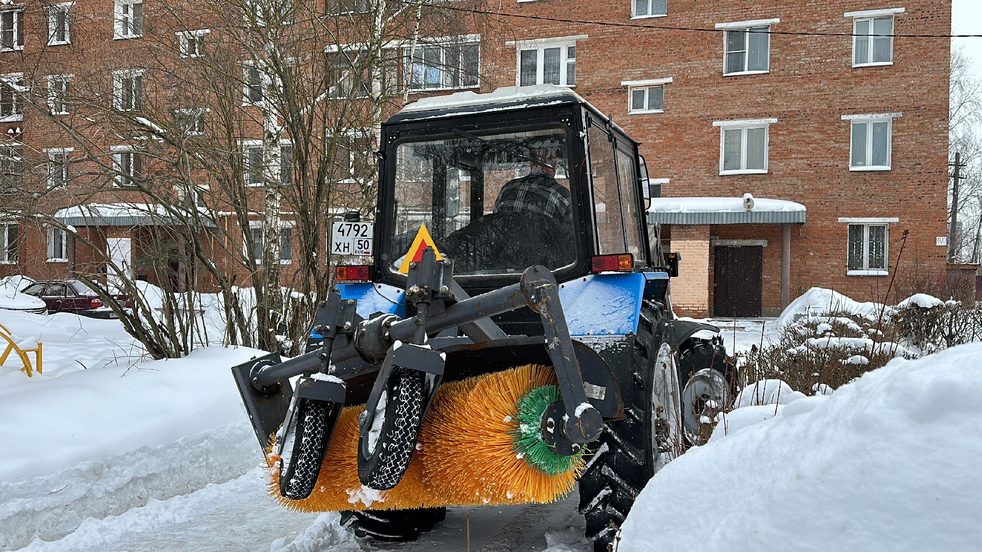 Клин, общество, ЖКХ, снег, уборка снега,