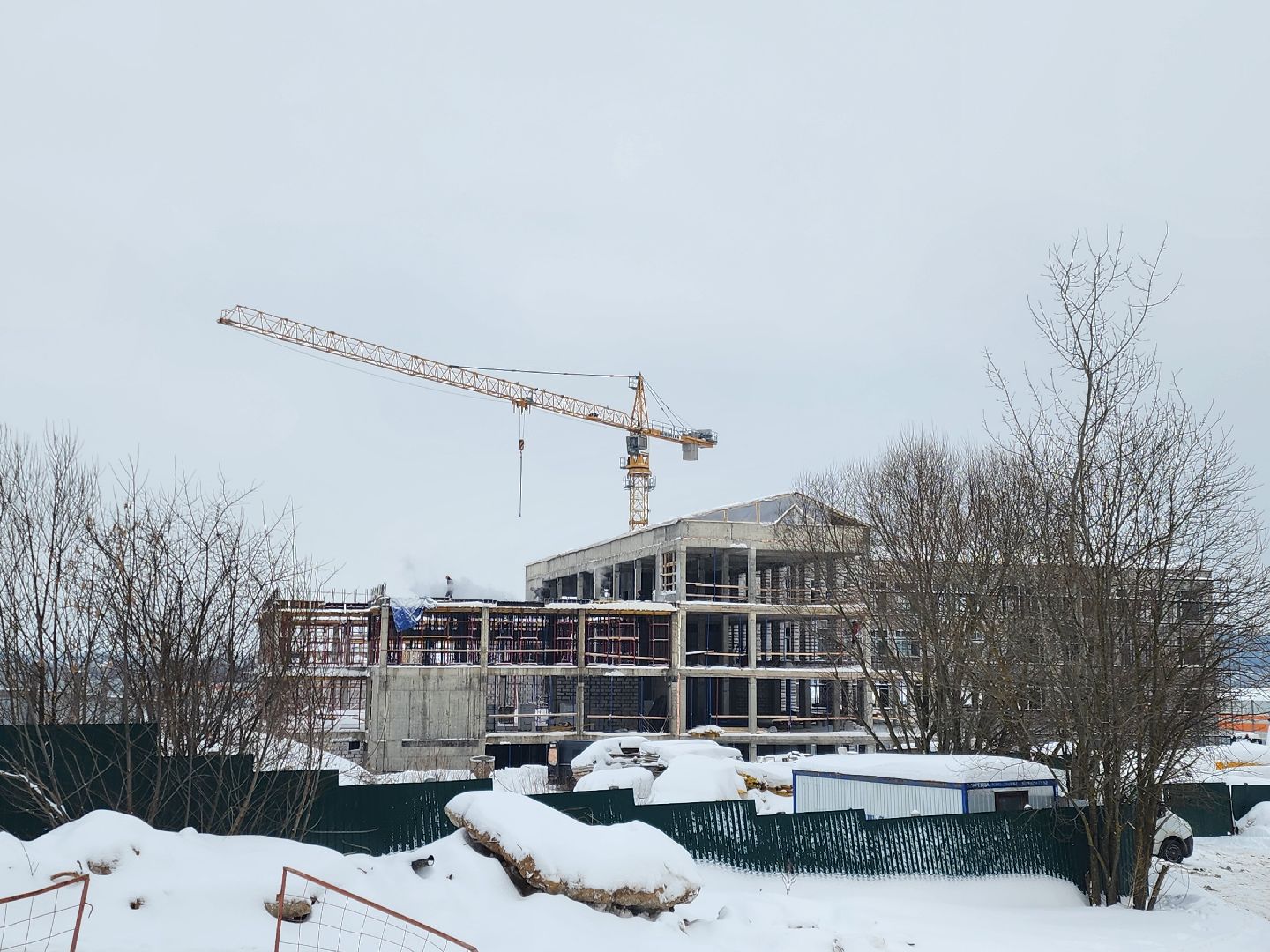 Звенигород, Образование, строительство школы,