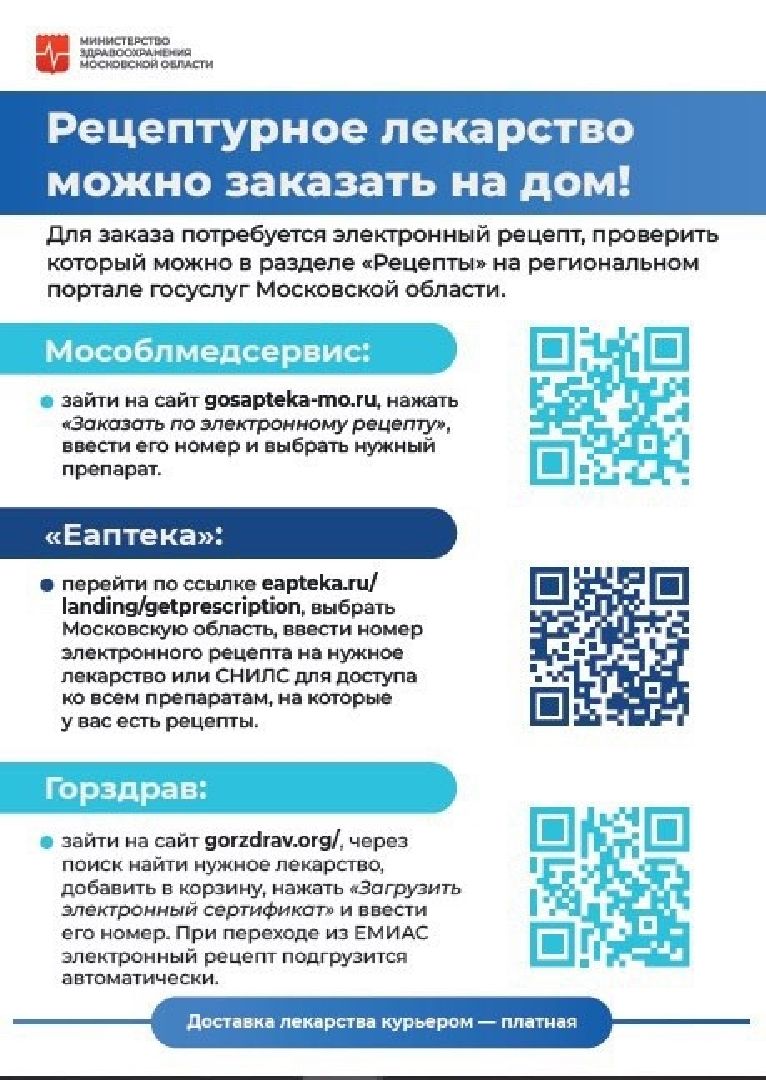 заказ лекарств, рецептурные препараты, доставка, электронный рецепт, Семенов, на дом,