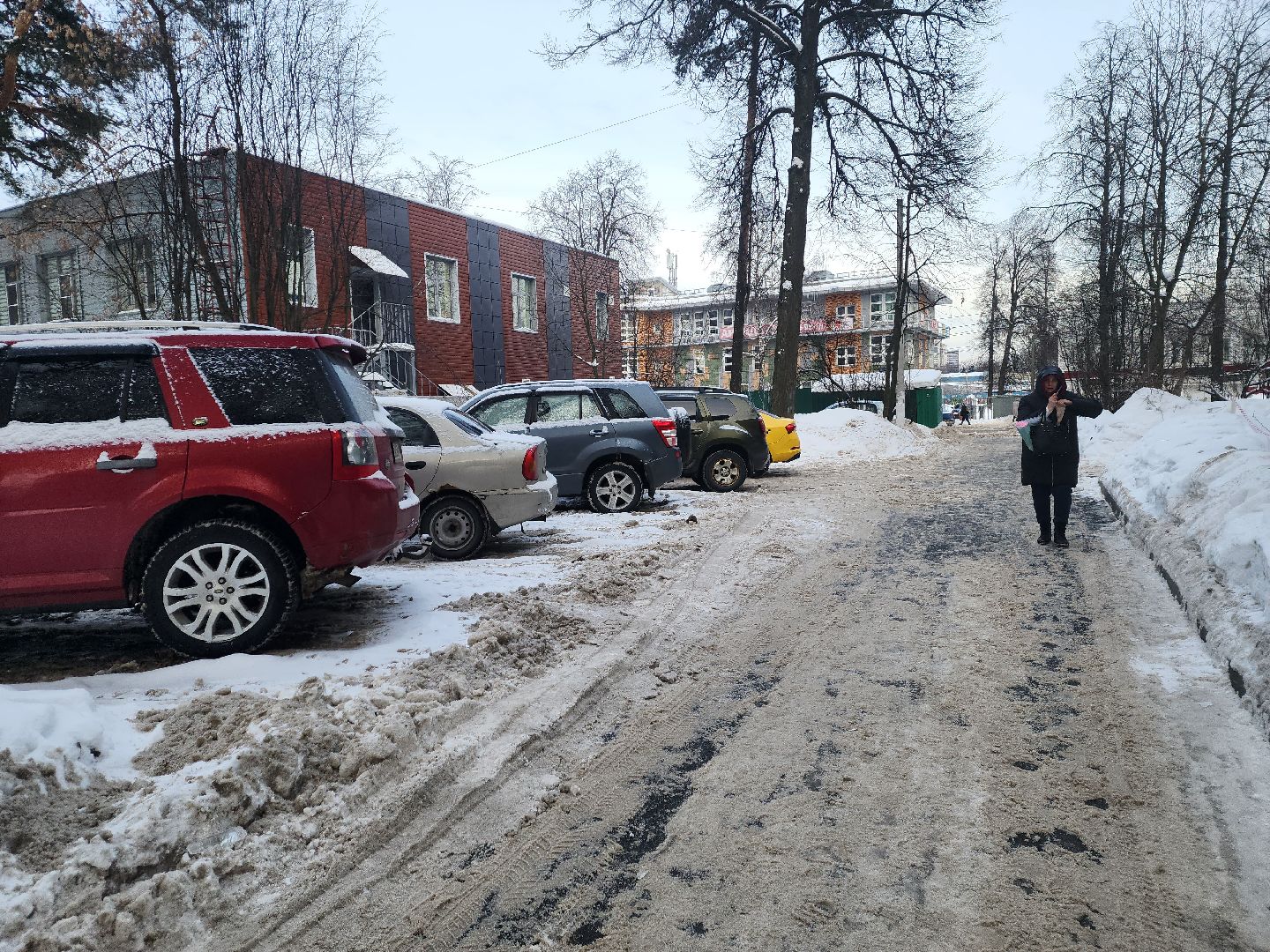 пушкино, уборка снега, коммунальные служба,