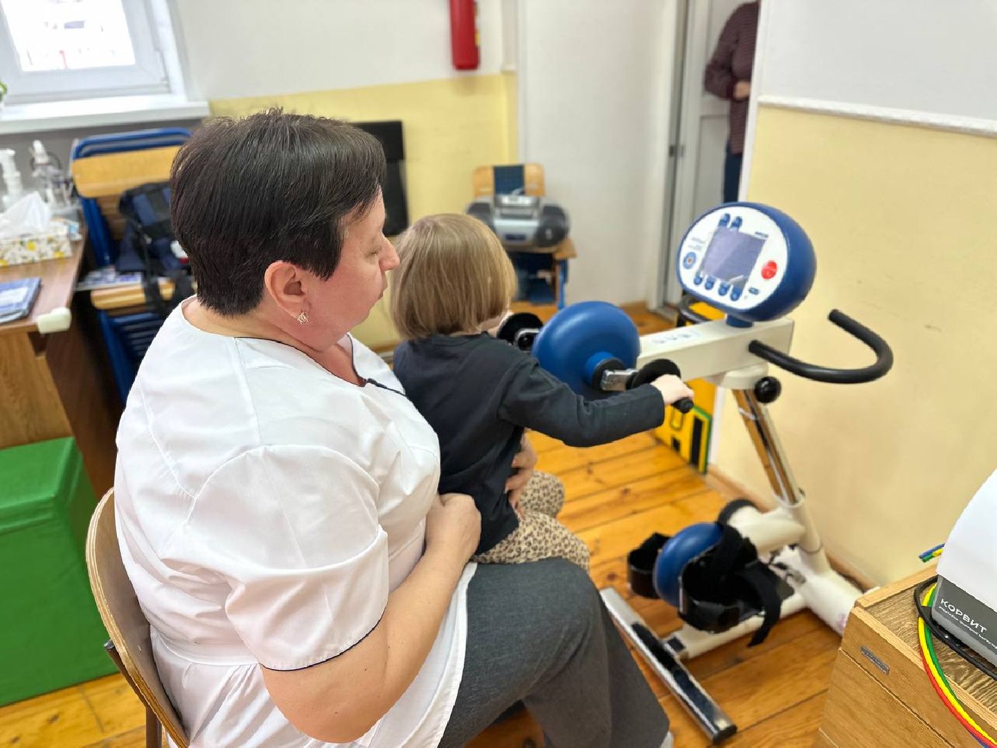 Реутов, медицина, реабилитация, оборудование, болезнь, дети, мотомед, вертикализатор,