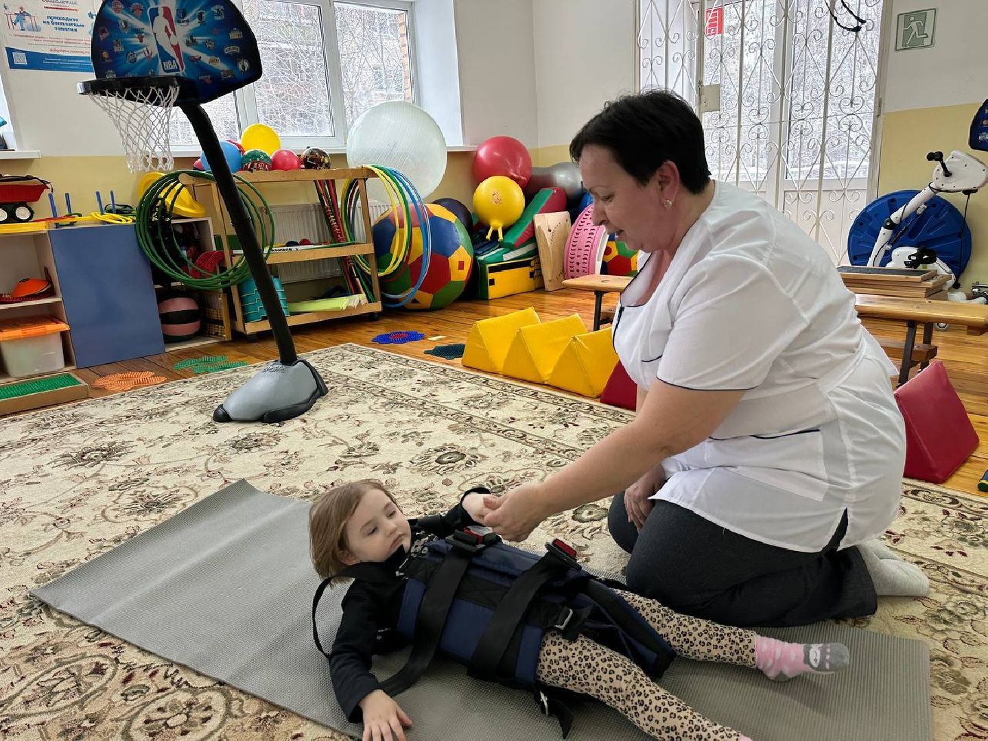 Реутов, медицина, реабилитация, оборудование, болезнь, дети, мотомед, вертикализатор,