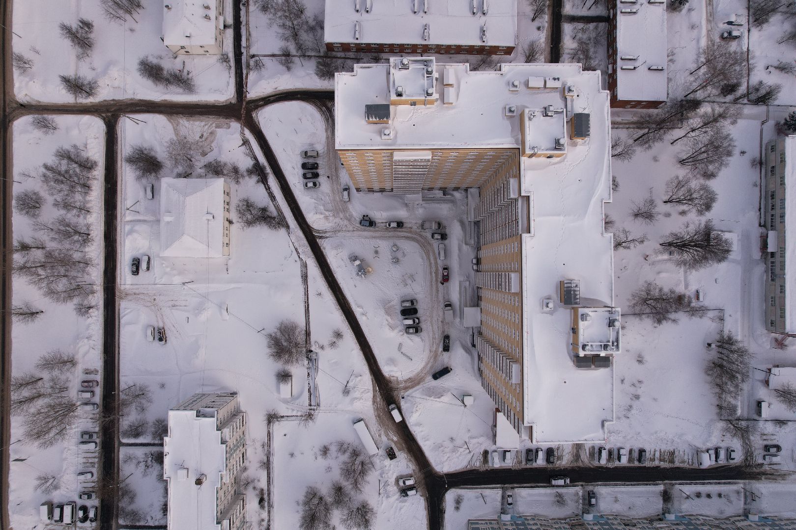 видео с коптера, ЖК, дольщики,