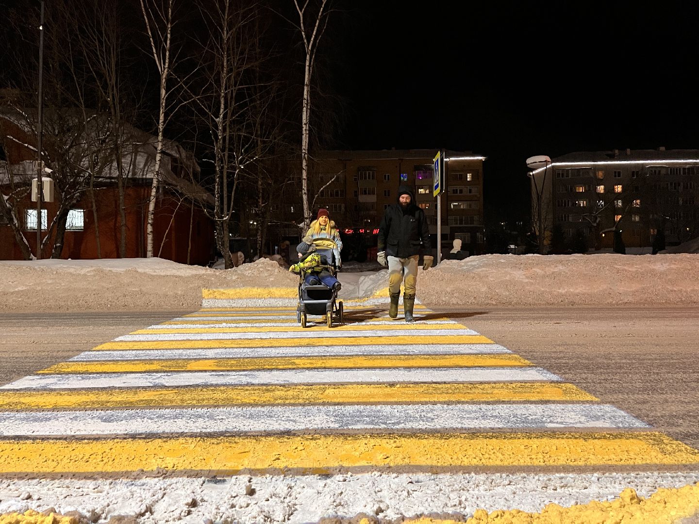 шаховская, пешеходный переход, проекционная подстветка, проекционный пешеходный переход,