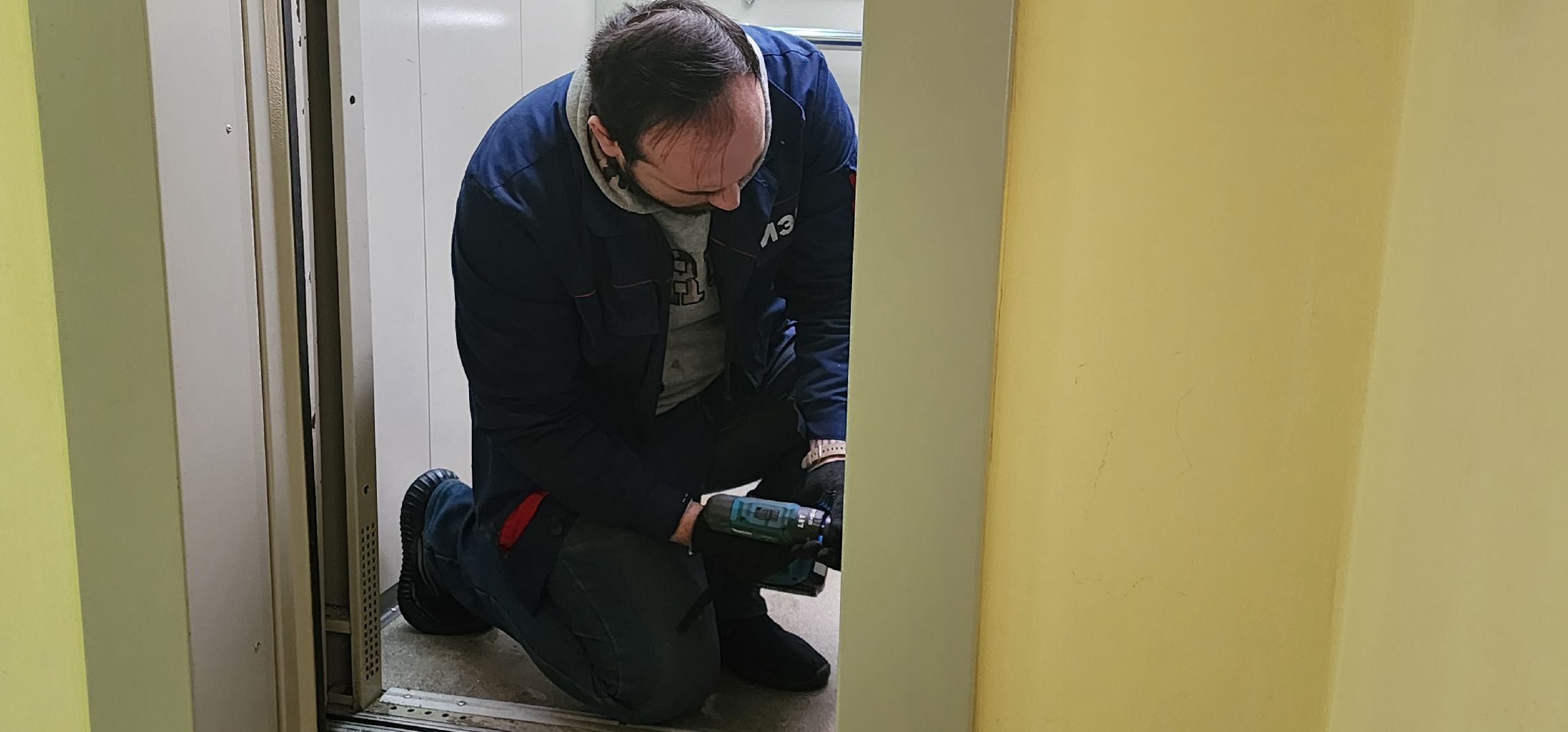 лифты, датчики движения, Домодедово-парк,