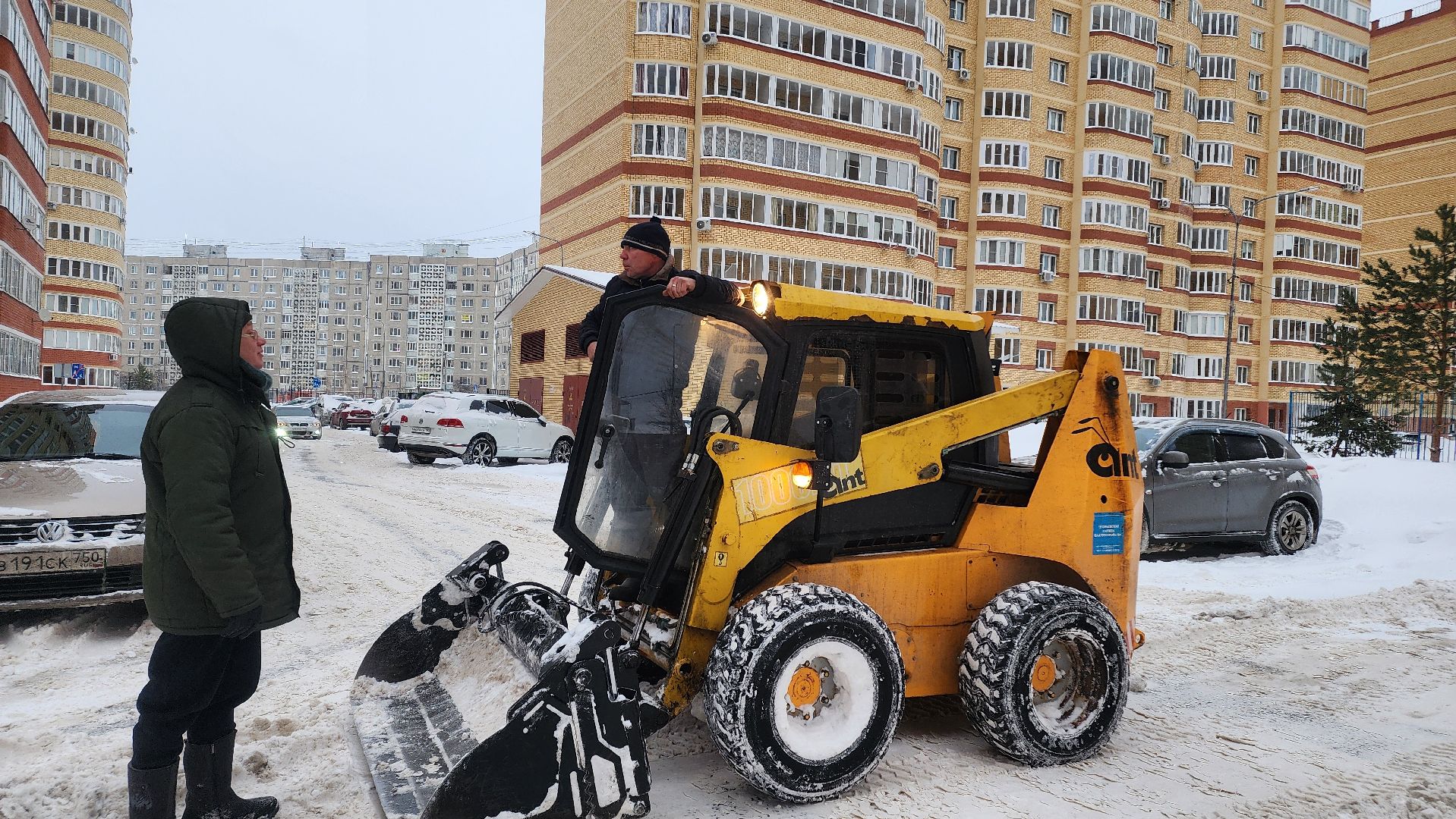 Егорьевск, Подмосковье, Московская область, снег, егорьевская служба благоустройства,
