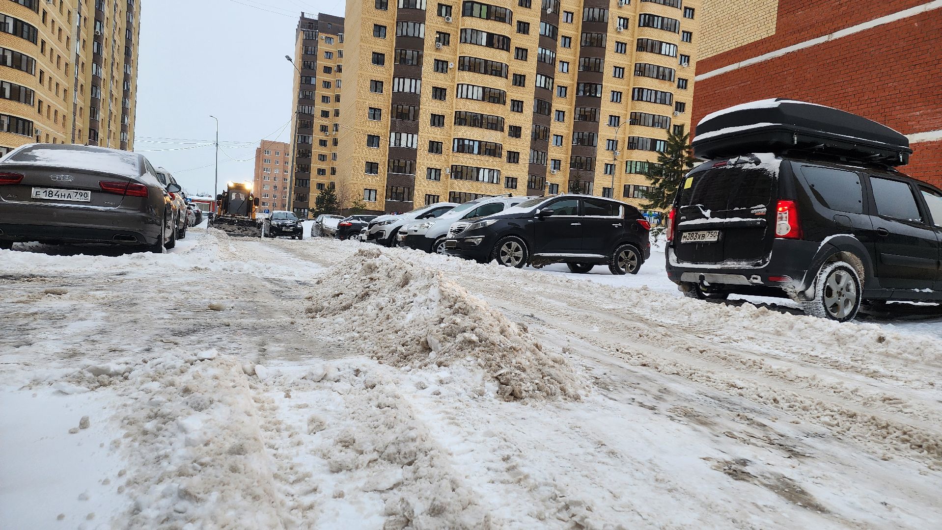 Егорьевск, Подмосковье, Московская область, снег, егорьевская служба благоустройства,