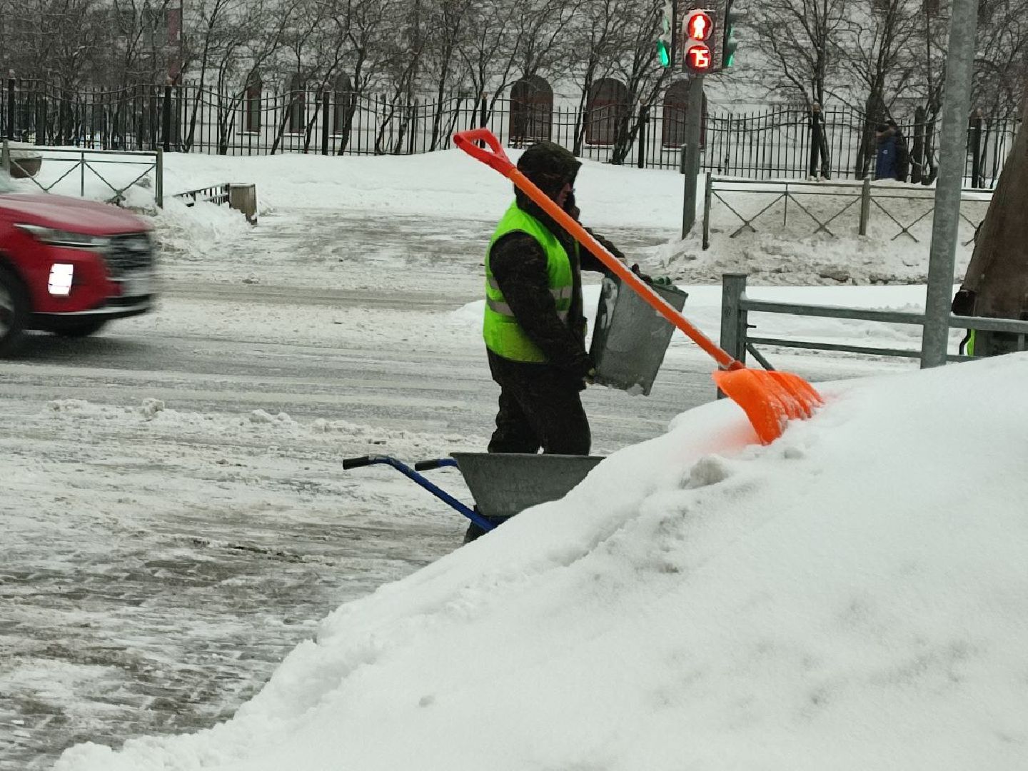 мытищи, жкх, снегопад, Борьба со снегопадом,