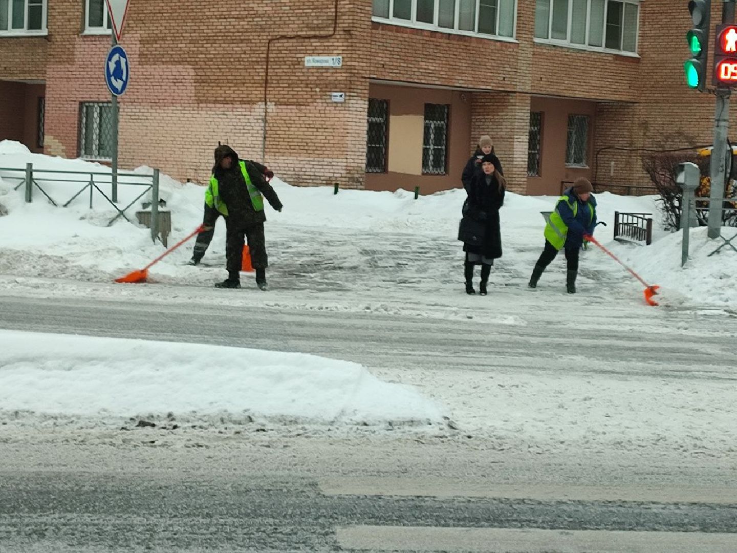 мытищи, жкх, снегопад, Борьба со снегопадом,
