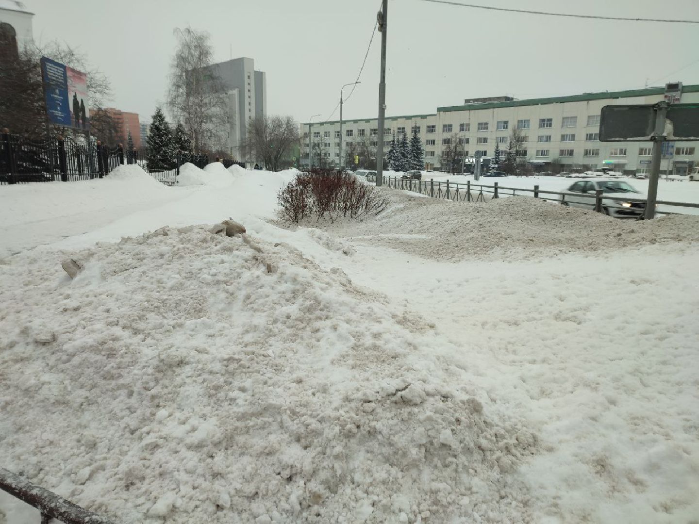 мытищи, жкх, снегопад, Борьба со снегопадом,