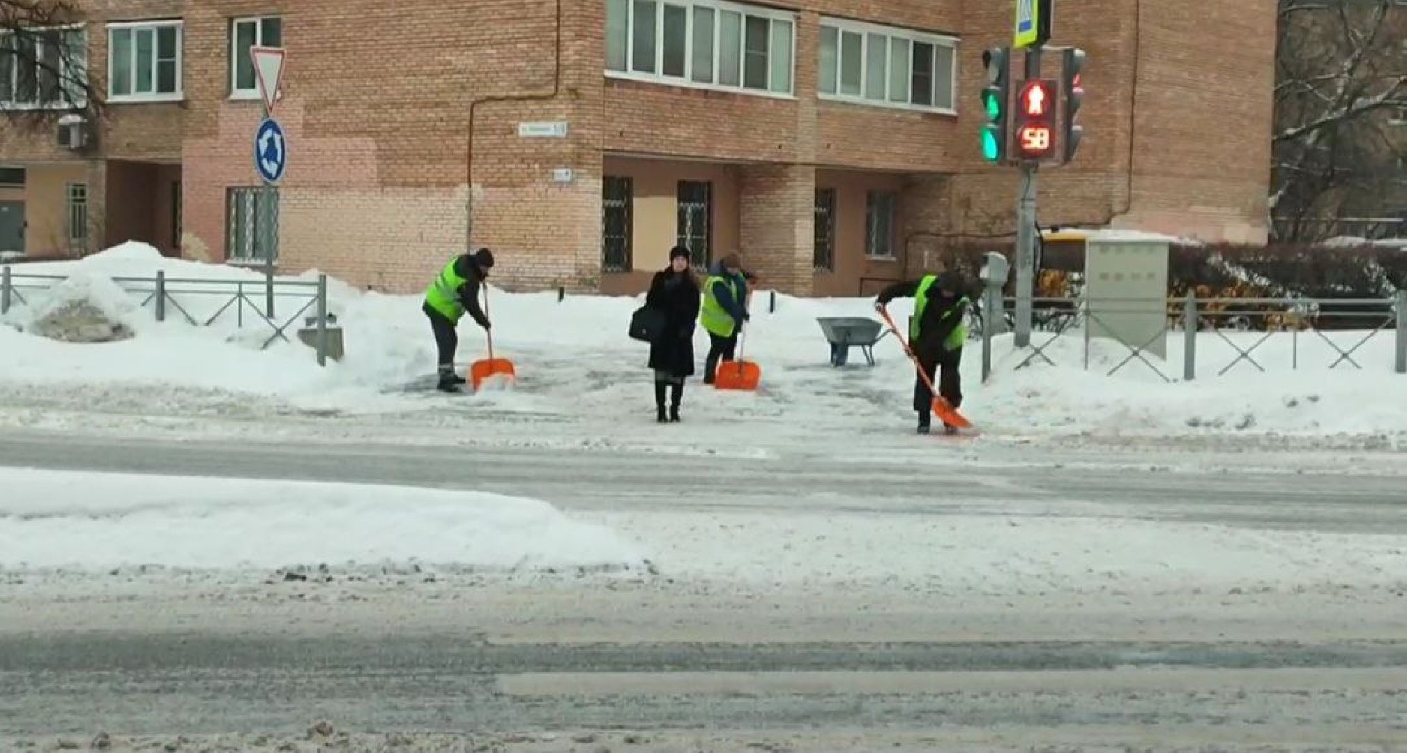 мытищи, жкх, снегопад, Борьба со снегопадом,