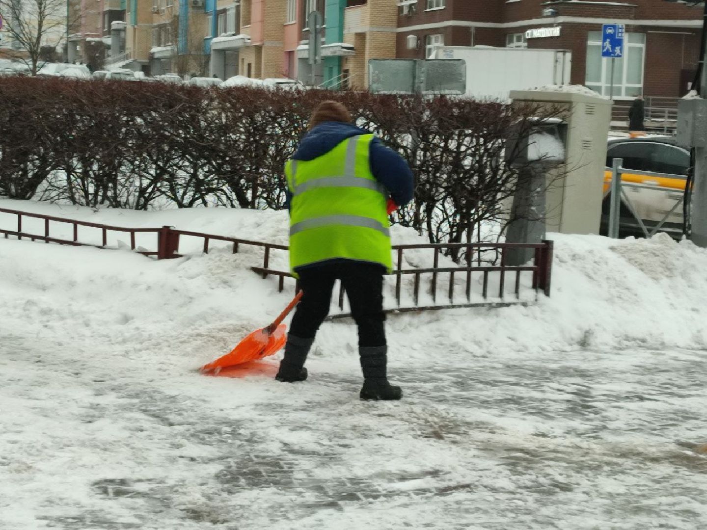 мытищи, жкх, снегопад, Борьба со снегопадом,