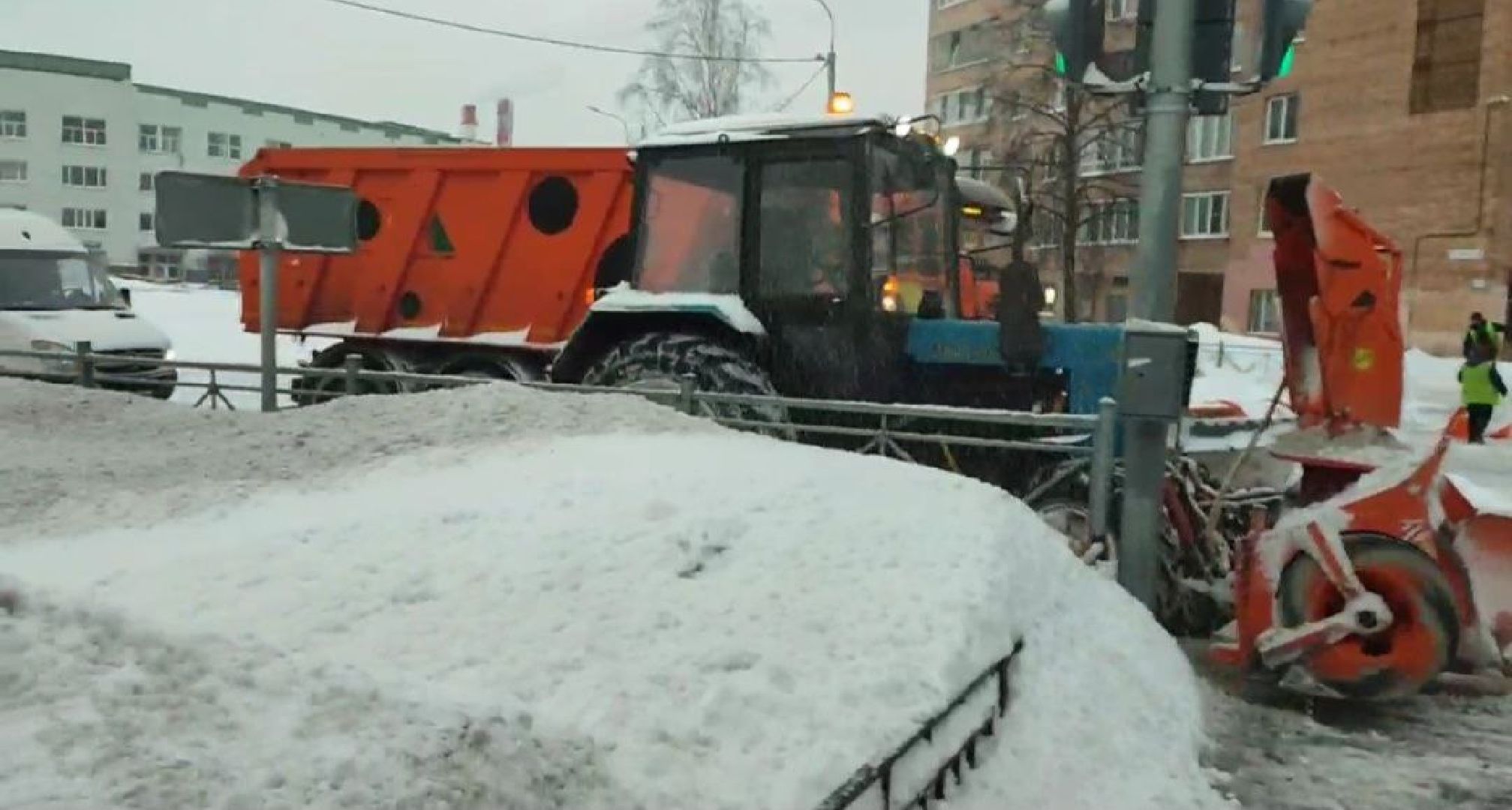 мытищи, жкх, снегопад, Борьба со снегопадом,