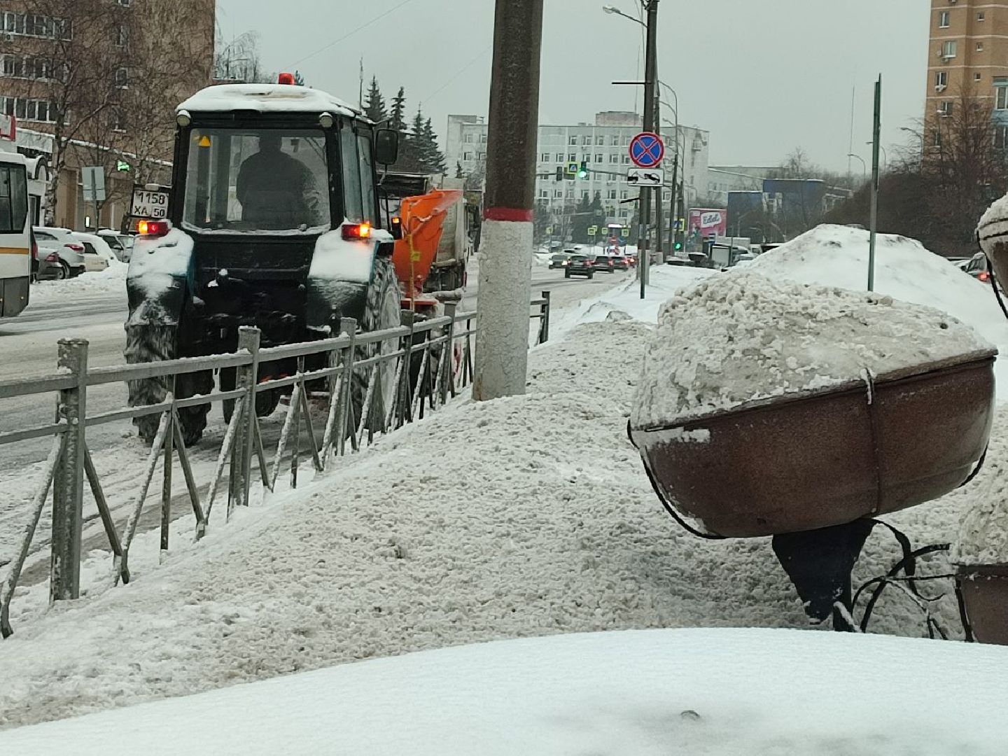 мытищи, жкх, снегопад, Борьба со снегопадом,