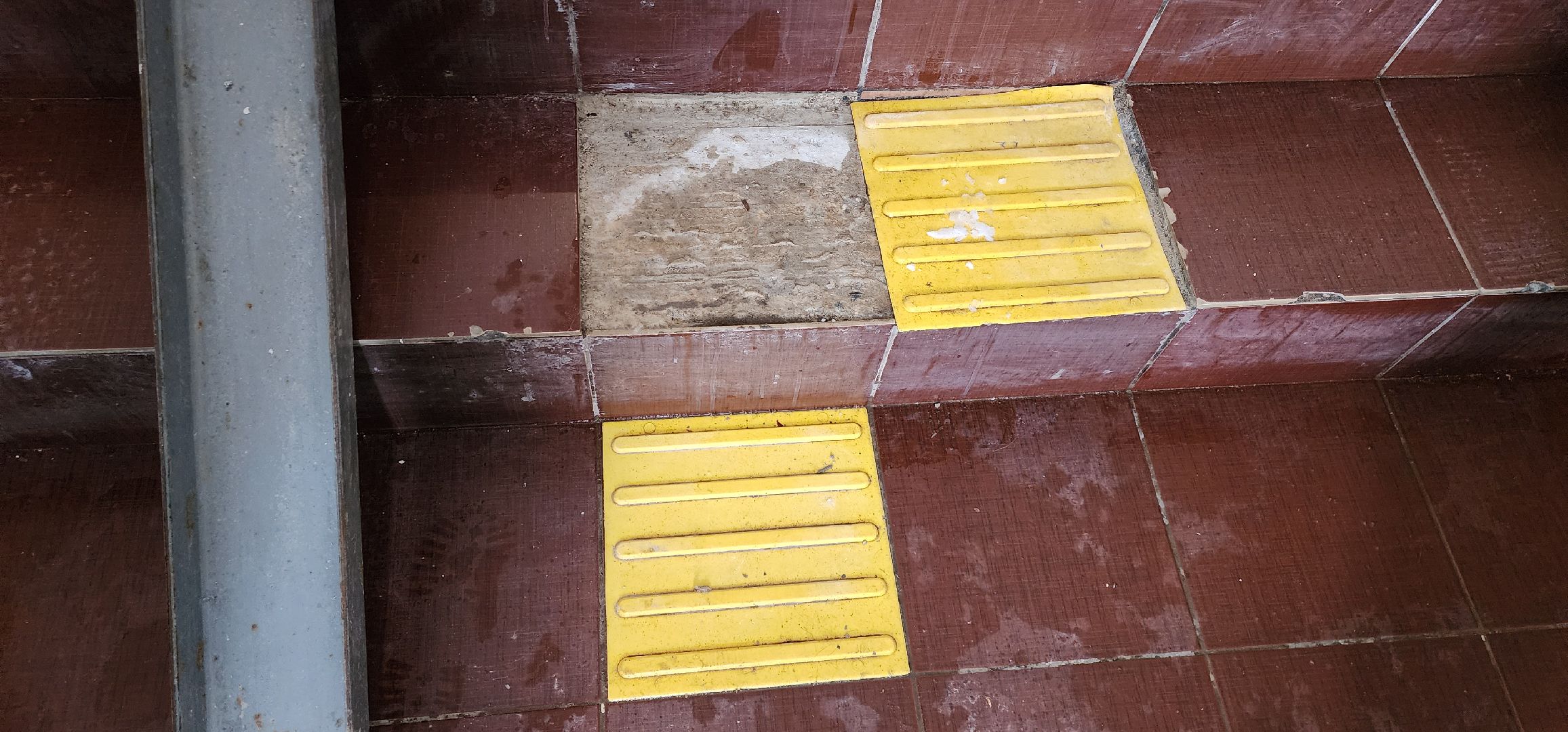 противоскользящая плитка, Домодедово - парк, поручение от жителей,